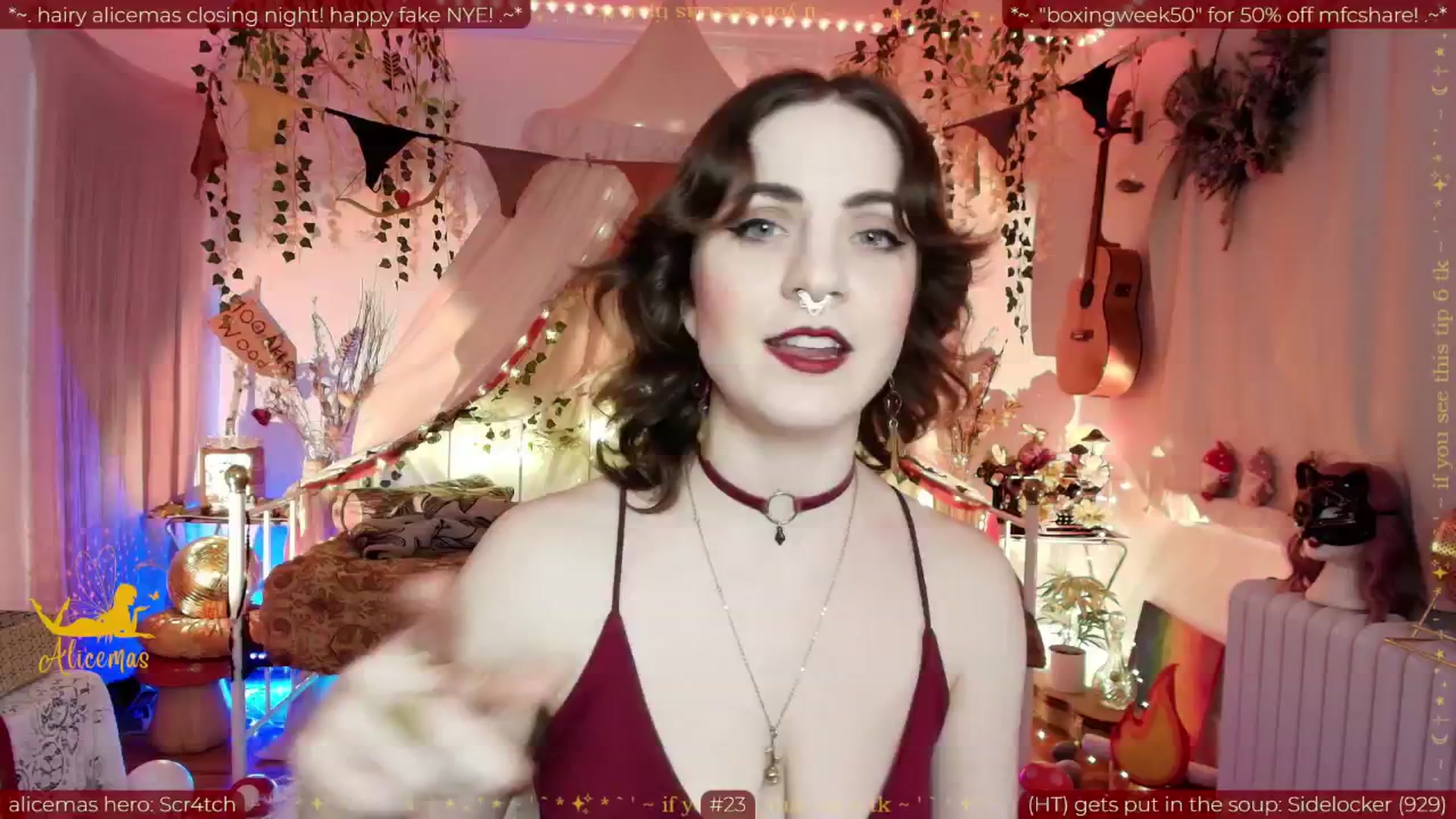 Gallery image thumbnail from aliceisonfire's myfreecams stream on, 12/31/2025, 12:10 image 4 of 20