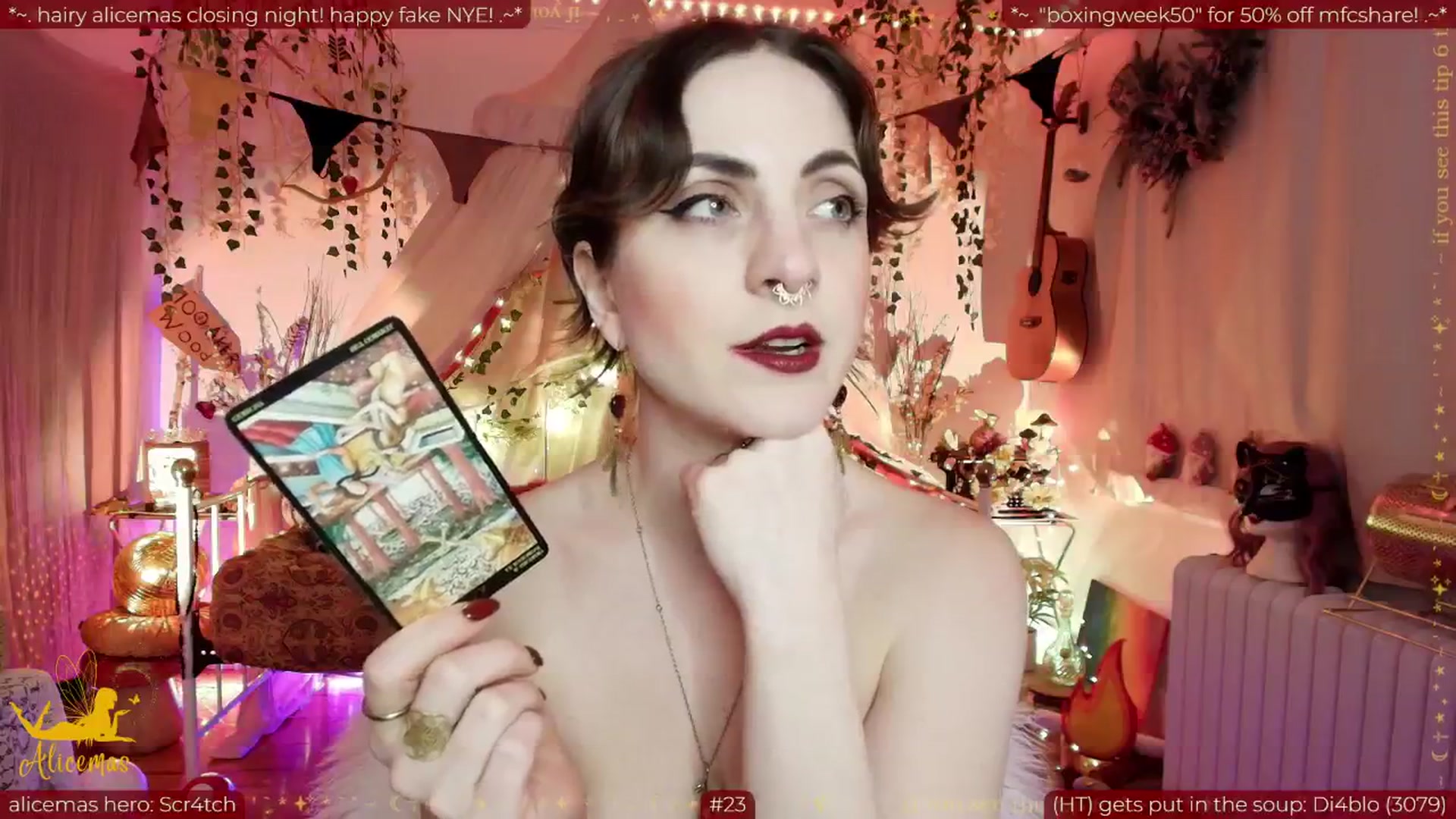 Gallery image thumbnail from aliceisonfire's myfreecams stream on, 12/31/2025, 13:06 image 11 of 20