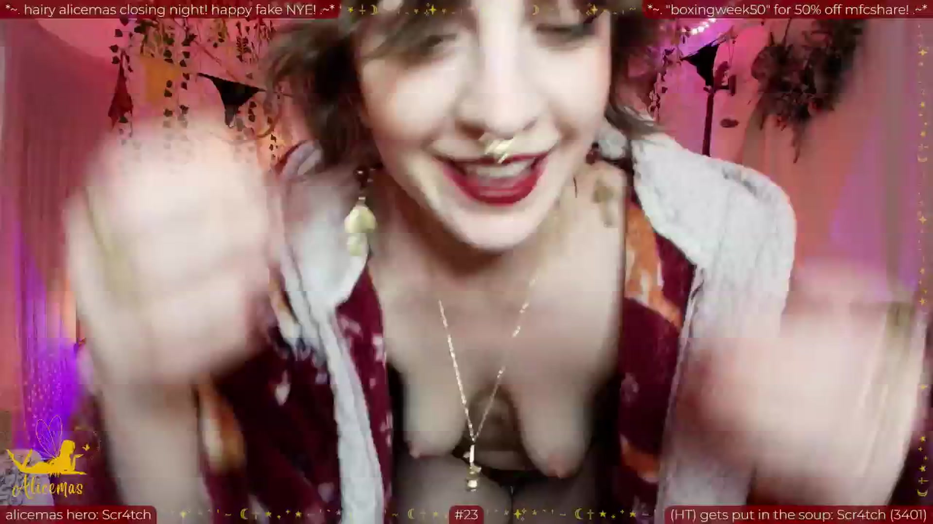 Gallery image thumbnail from aliceisonfire's myfreecams stream on, 12/31/2025, 14:53 image 2 of 20