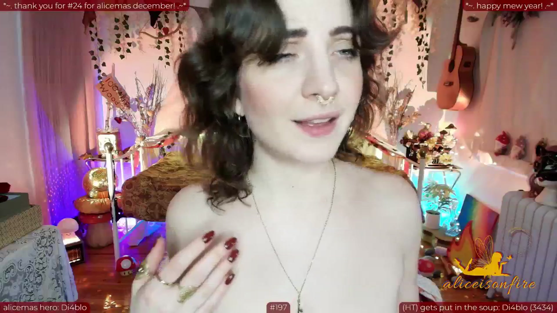 Gallery image thumbnail from aliceisonfire's myfreecams stream on, 01/09/2026, 15:18 image 8 of 20