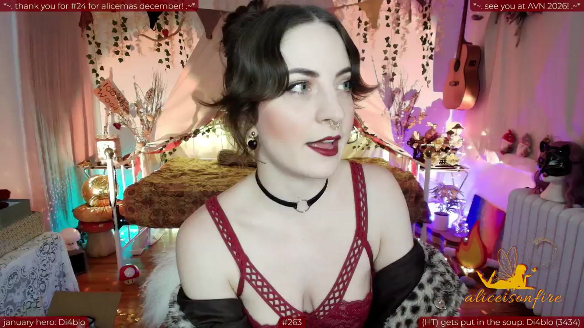 Gallery image thumbnail from aliceisonfire's myfreecams stream on, 01/11/2026, 05:45 image 10 of 20