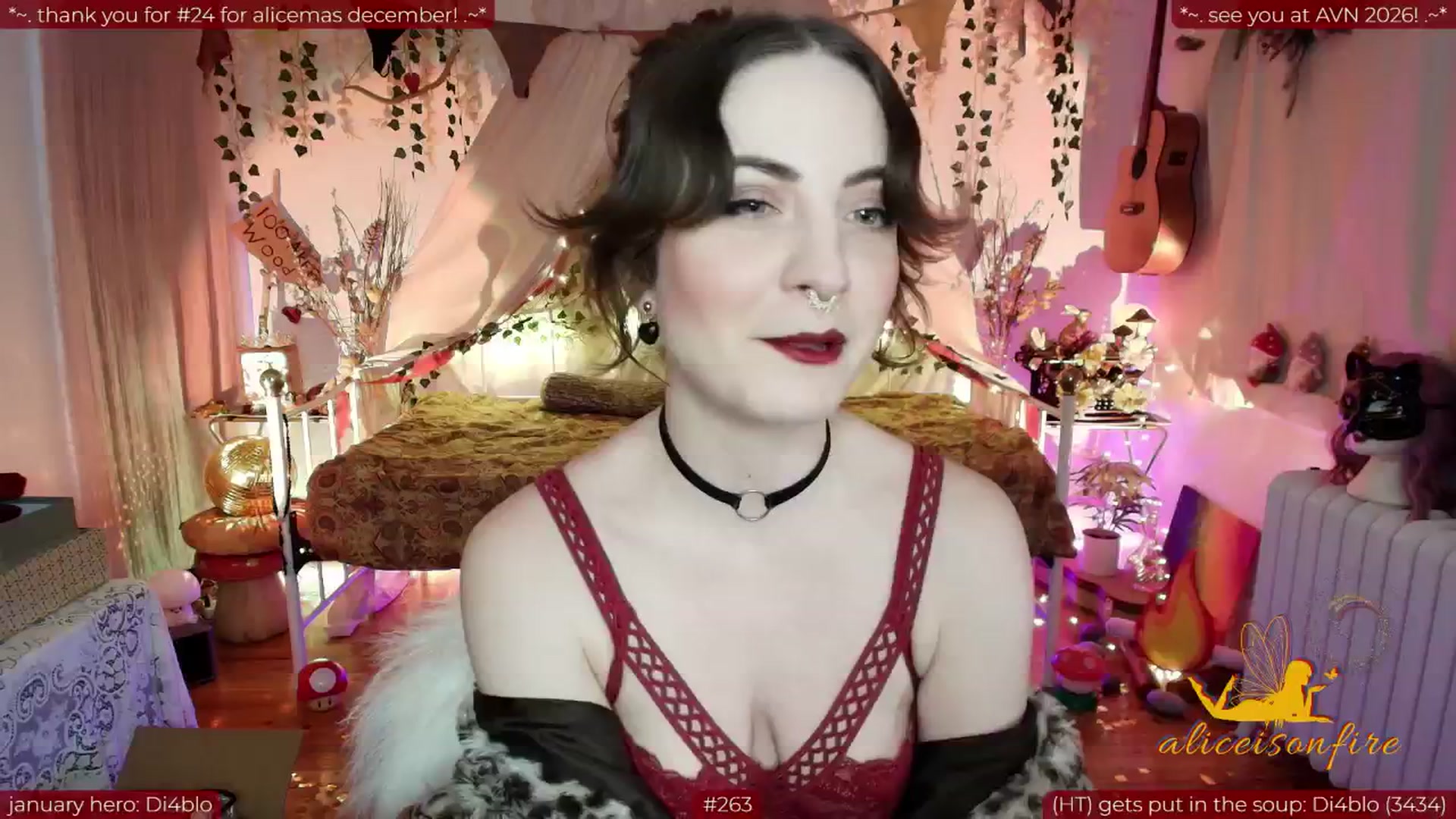 Gallery image thumbnail from aliceisonfire's myfreecams stream on, 01/11/2026, 05:45 image 4 of 20
