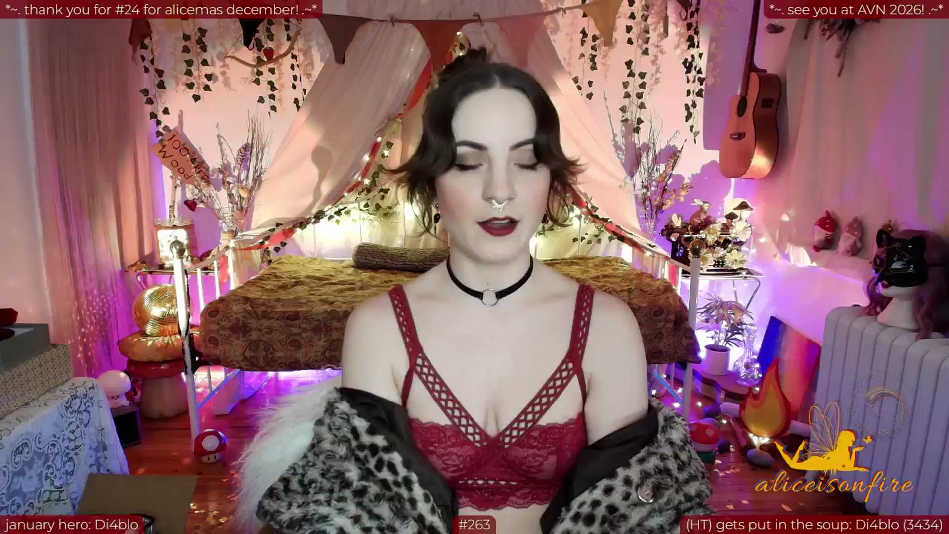 Gallery image thumbnail from aliceisonfire's myfreecams stream on, 01/11/2026, 05:45 image 3 of 20