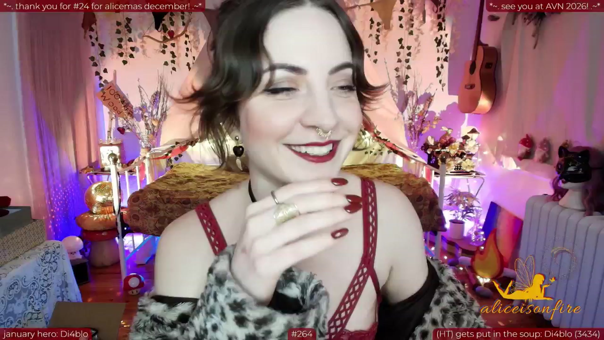 Gallery image thumbnail from aliceisonfire's myfreecams stream on, 01/11/2026, 05:45 image 18 of 20