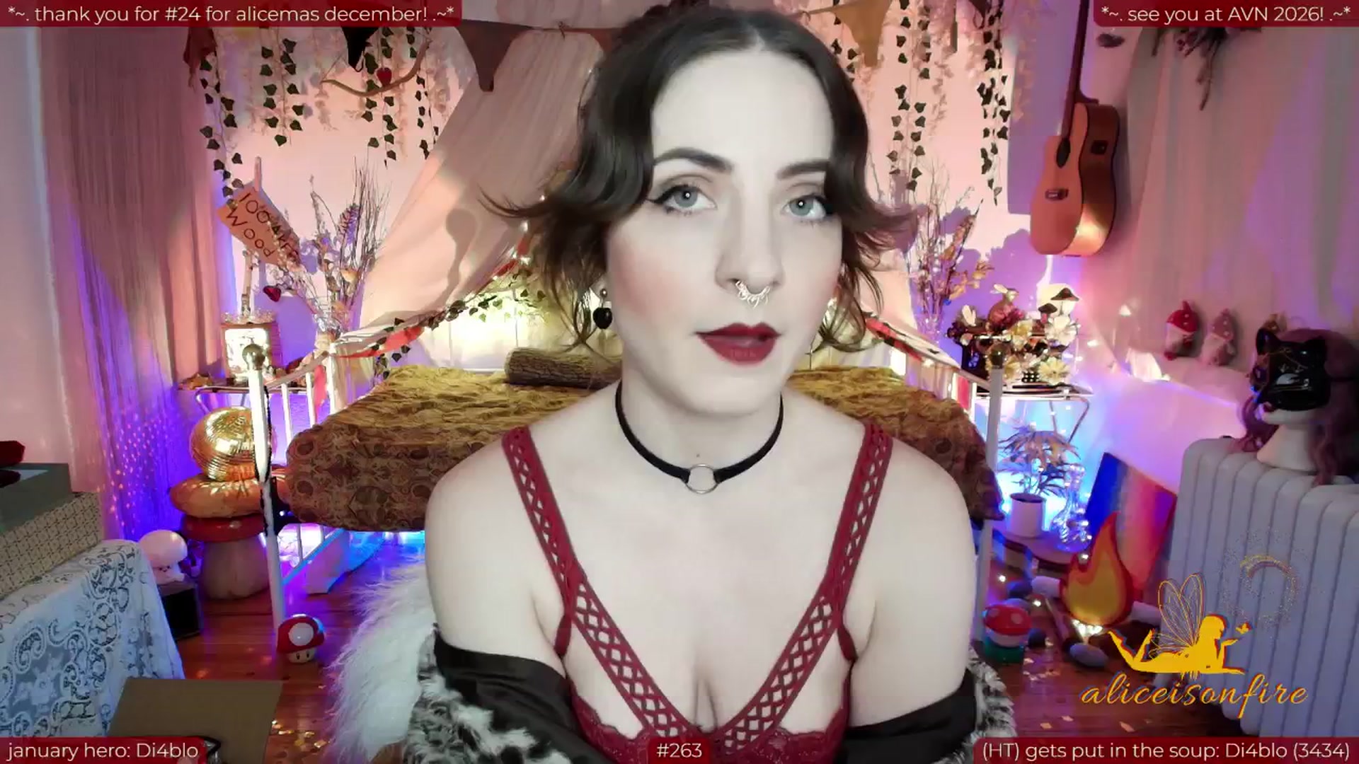 Gallery image thumbnail from aliceisonfire's myfreecams stream on, 01/11/2026, 05:45 image 2 of 20