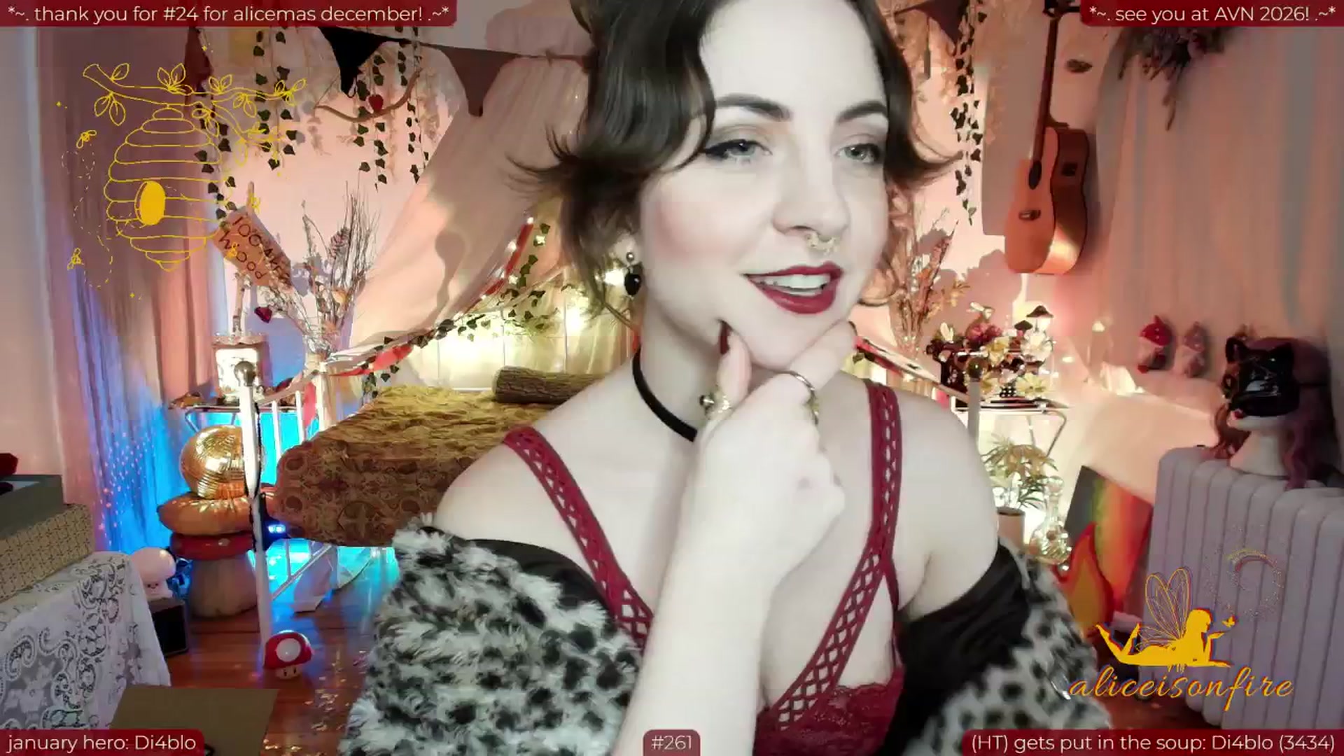 Gallery image thumbnail from aliceisonfire's myfreecams stream on, 01/11/2026, 09:43 image 2 of 20