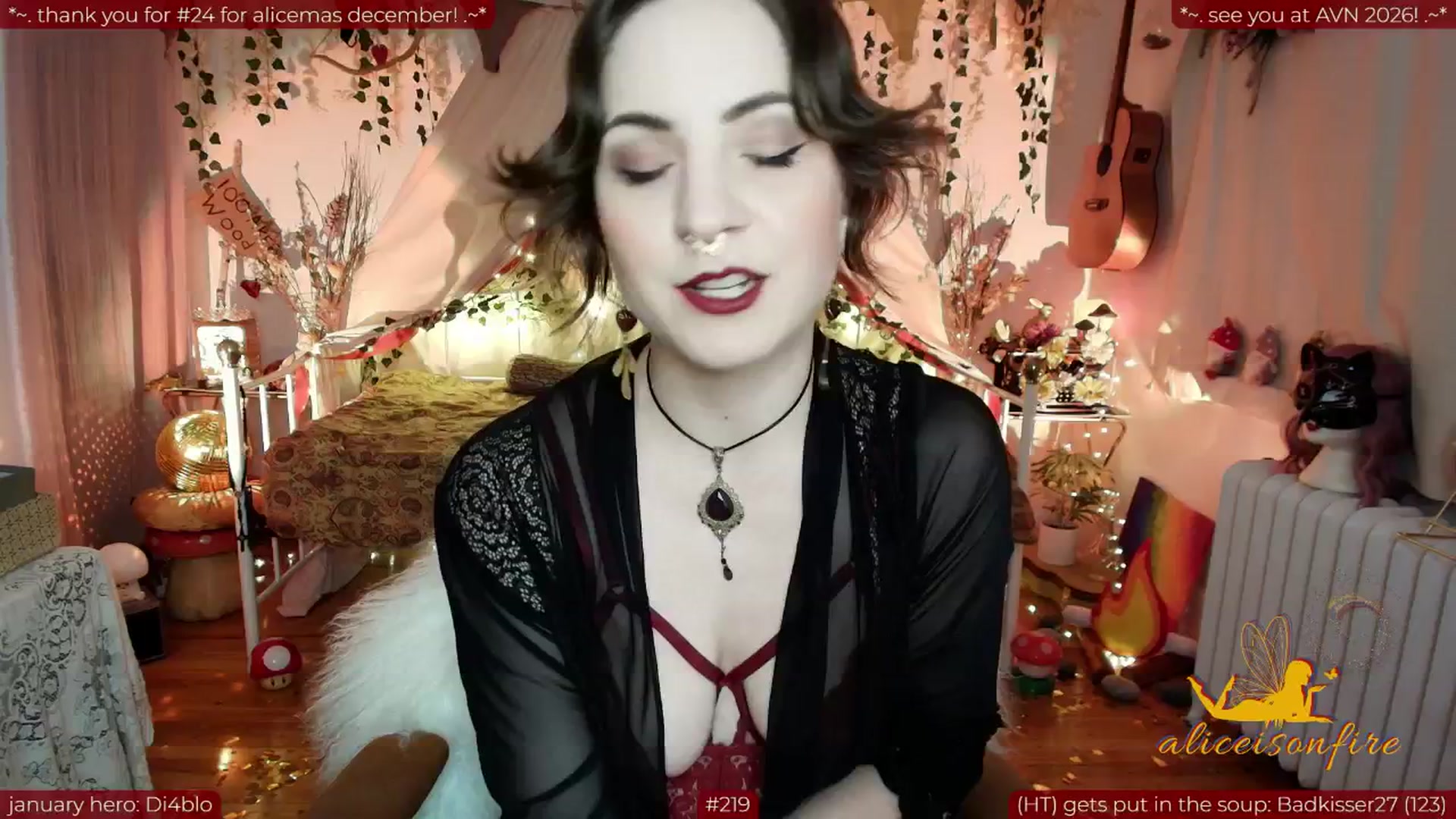 Gallery image thumbnail from aliceisonfire's myfreecams stream on, 01/12/2026, 08:12 image 13 of 20
