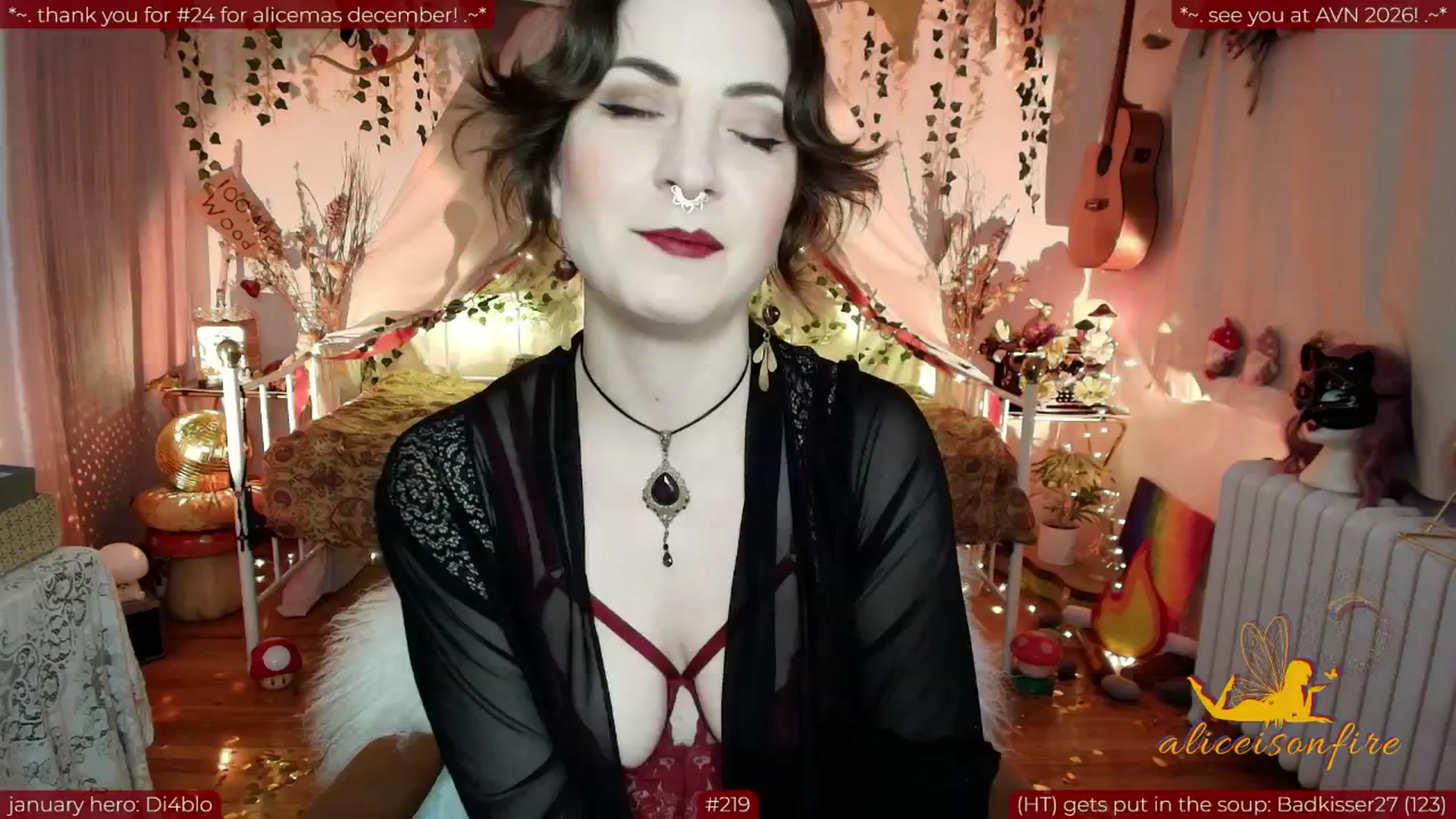 Gallery image thumbnail from aliceisonfire's myfreecams stream on, 01/12/2026, 08:12 image 12 of 20