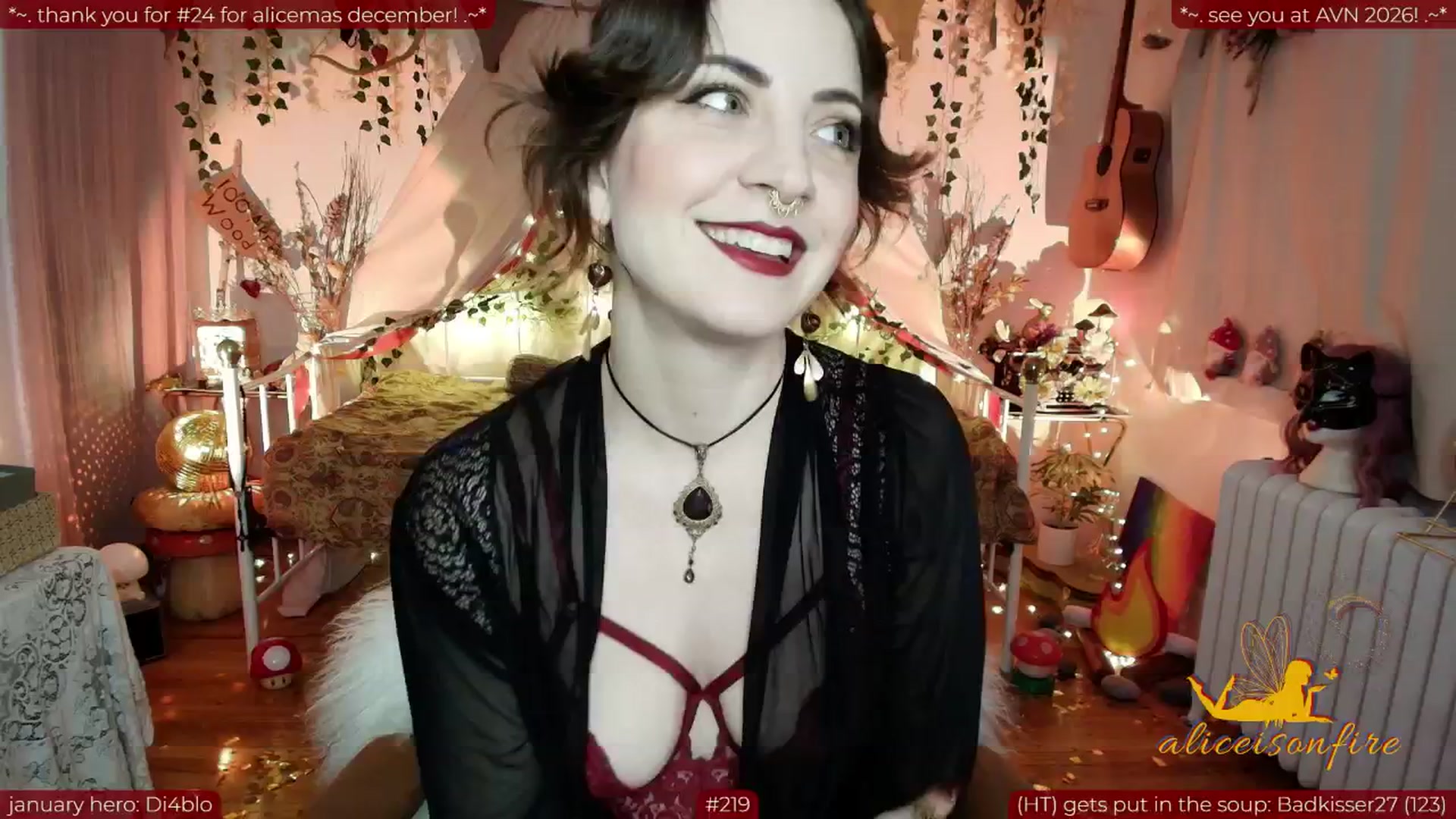 Gallery image thumbnail from aliceisonfire's myfreecams stream on, 01/12/2026, 08:12 image 19 of 20