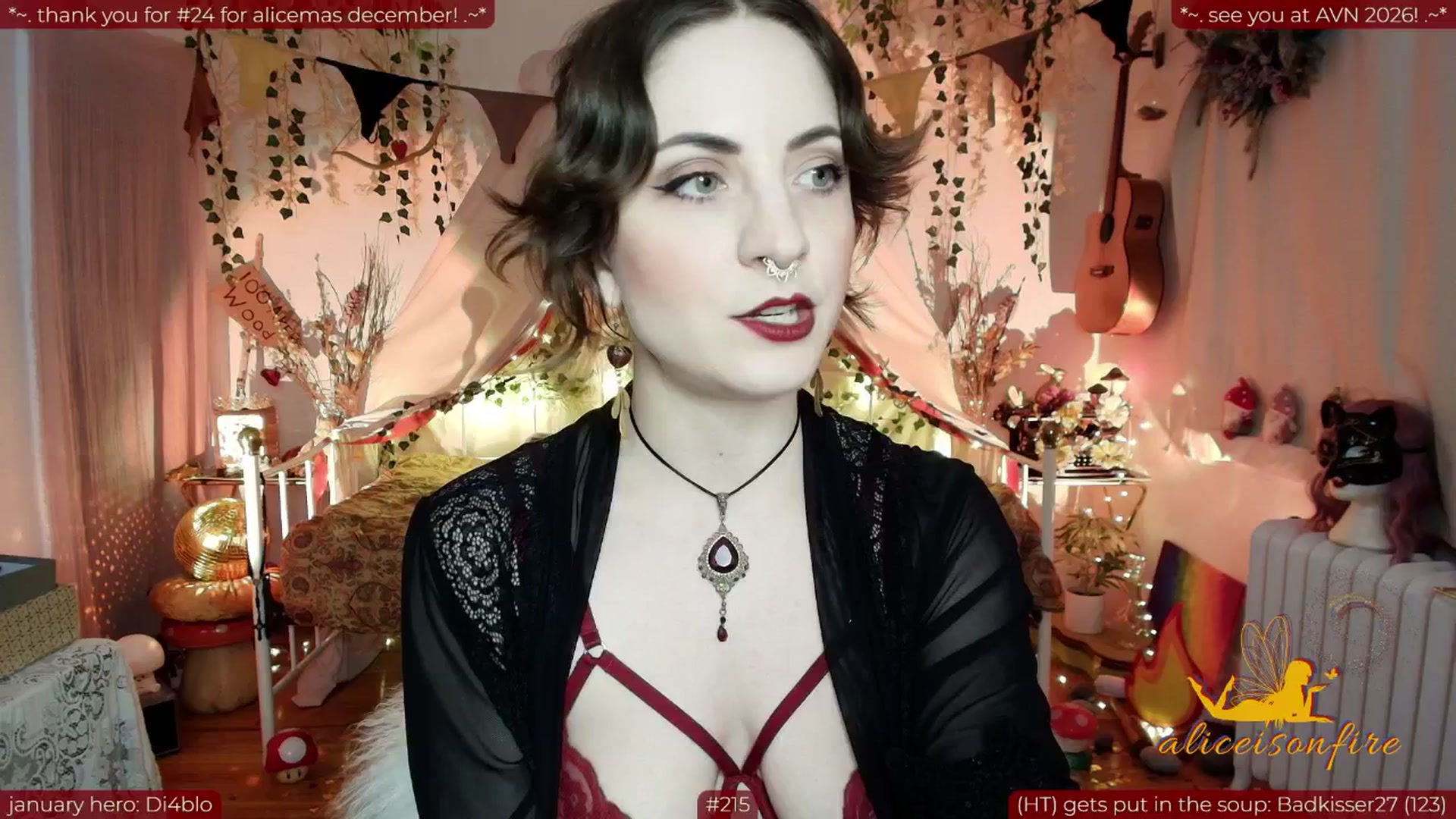 Gallery image thumbnail from aliceisonfire's myfreecams stream on, 01/12/2026, 10:07 image 3 of 20