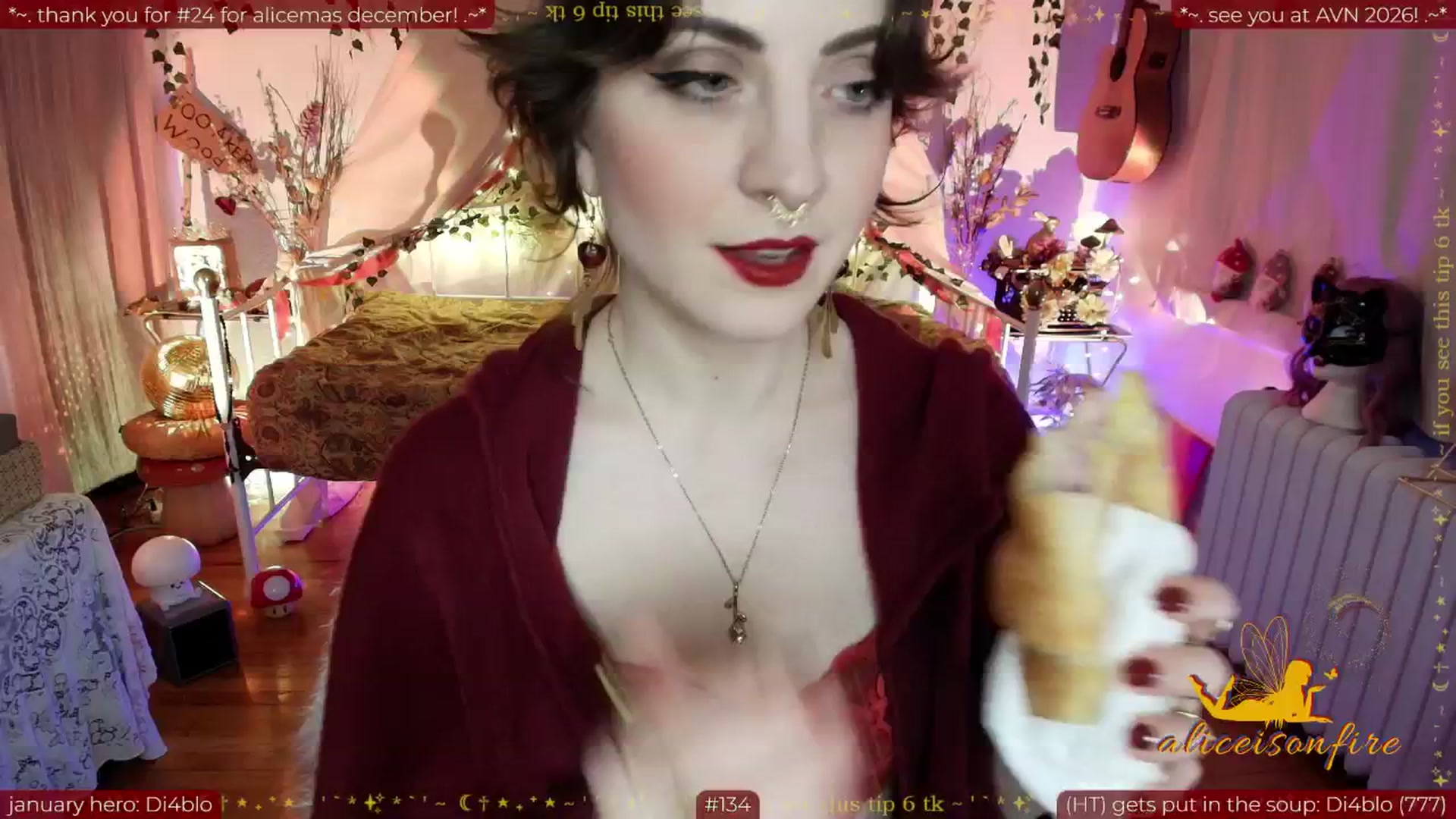 Gallery image thumbnail from aliceisonfire's myfreecams stream on, 01/15/2026, 11:04 image 15 of 20