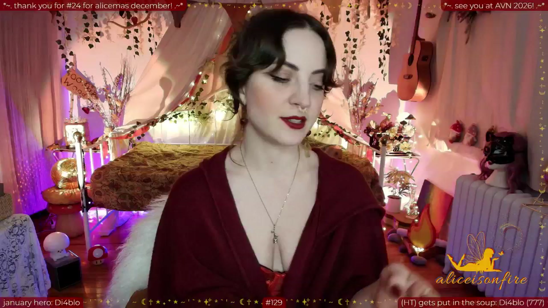 Gallery image thumbnail from aliceisonfire's myfreecams stream on, 01/15/2026, 11:04 image 18 of 20