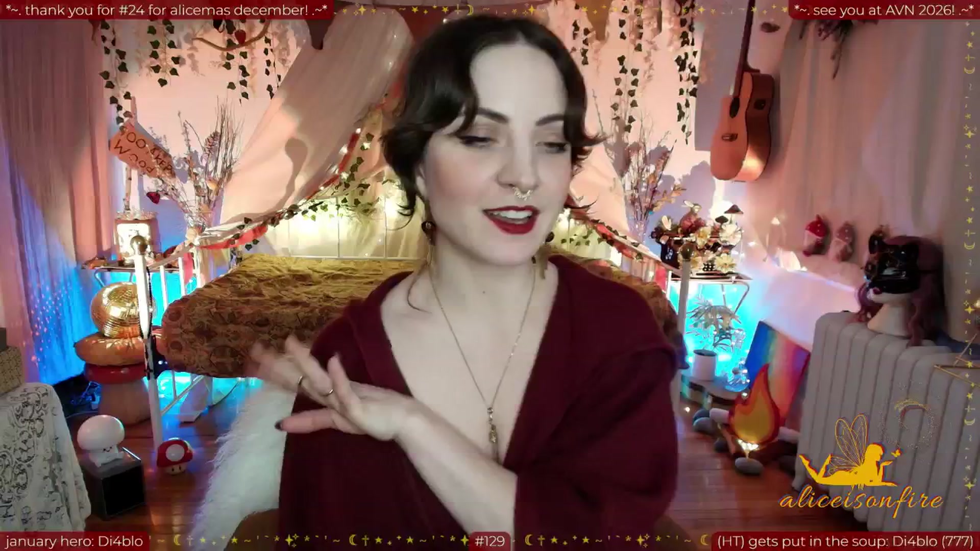 Gallery image thumbnail from aliceisonfire's myfreecams stream on, 01/15/2026, 11:04 image 19 of 20