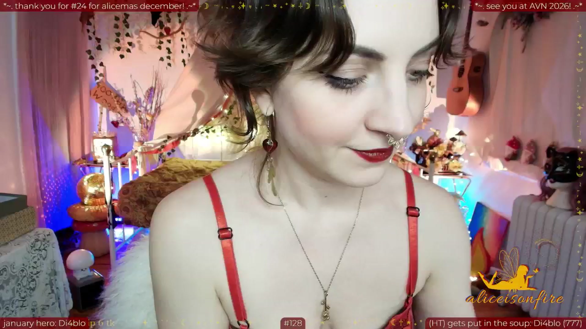 Gallery image thumbnail from aliceisonfire's myfreecams stream on, 01/15/2026, 12:34 image 8 of 20