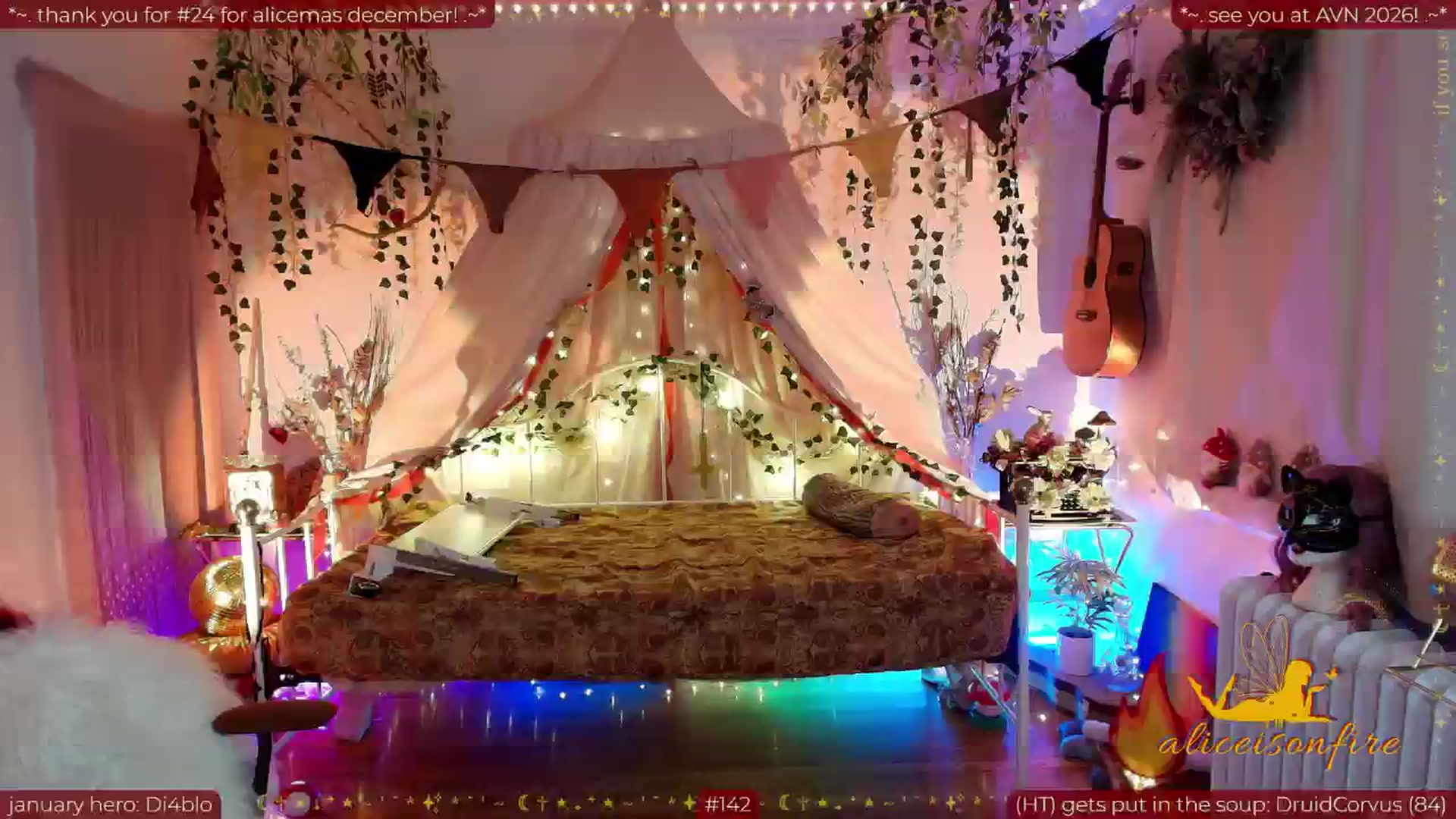 Gallery image thumbnail from aliceisonfire's myfreecams stream on, 01/16/2026, 10:51 image 15 of 20