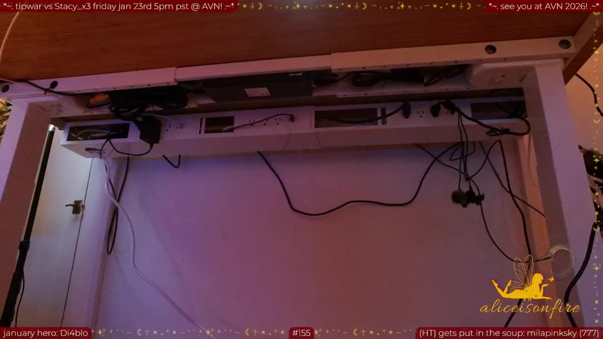 Gallery image thumbnail from aliceisonfire's myfreecams stream on, 01/18/2026, 13:46 image 6 of 20