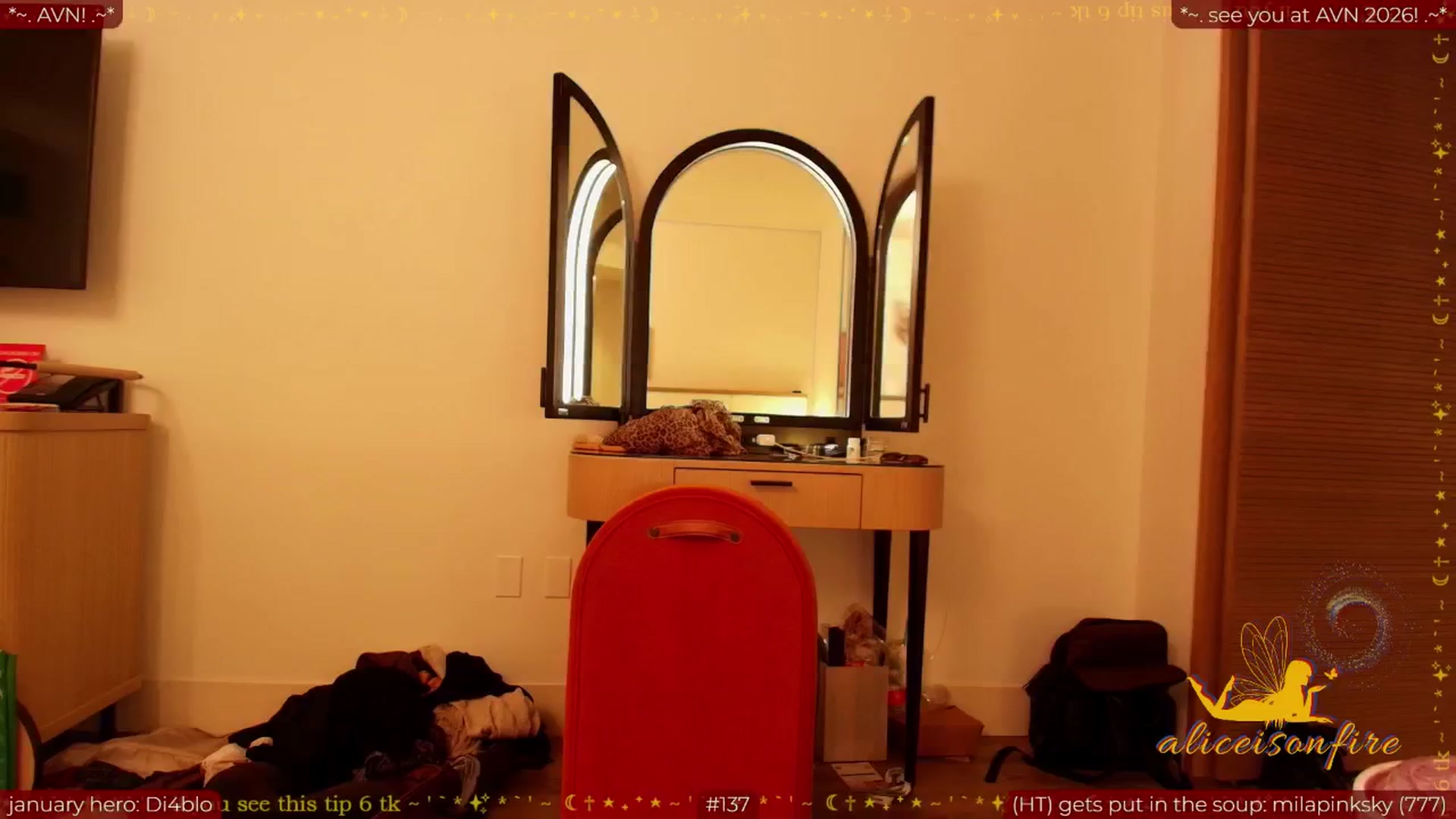 Gallery image thumbnail from aliceisonfire's myfreecams stream on, 01/25/2026, 03:45 image 7 of 20