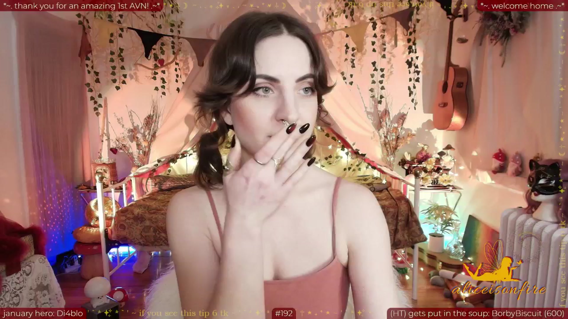 Gallery image thumbnail from aliceisonfire's myfreecams stream on, 02/01/2026, 06:25 image 8 of 20