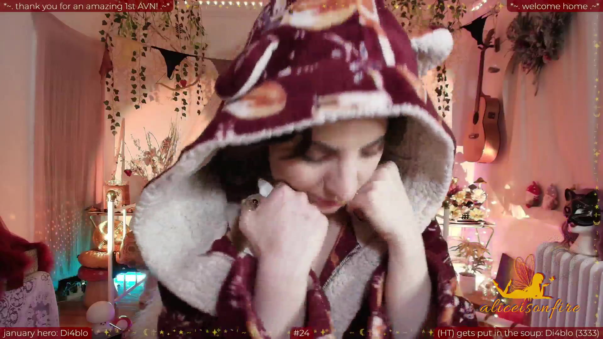 Gallery image thumbnail from aliceisonfire's myfreecams stream on, 02/01/2026, 11:20 image 19 of 20