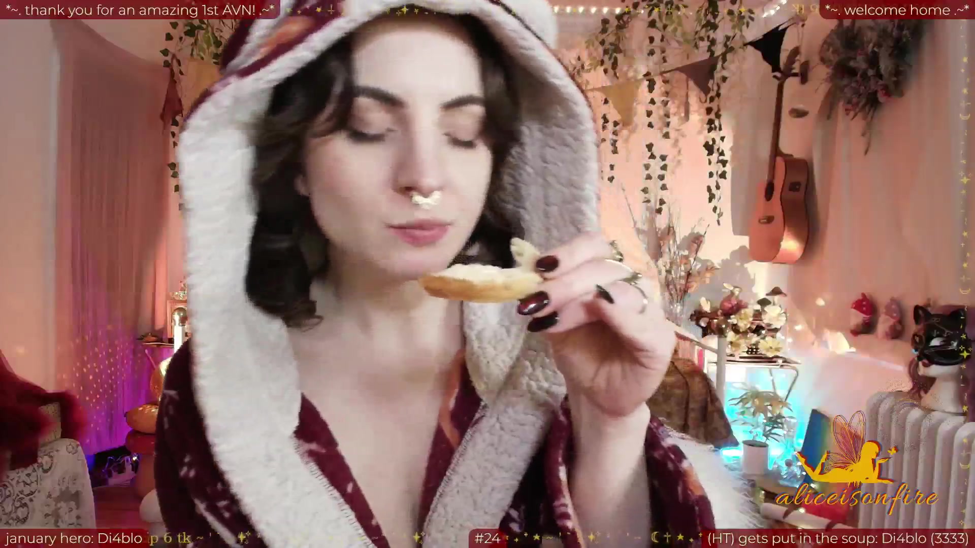 Gallery image thumbnail from aliceisonfire's myfreecams stream on, 02/01/2026, 11:20 image 17 of 20