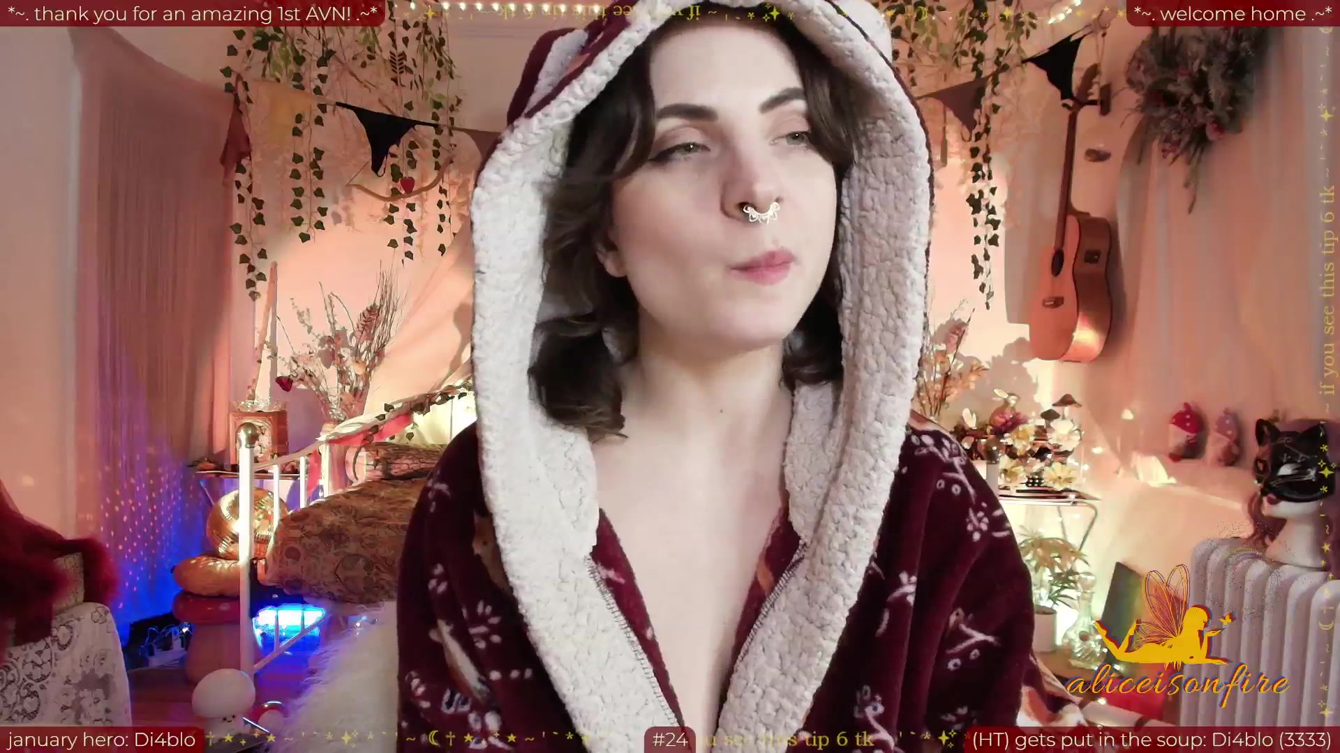 Gallery image thumbnail from aliceisonfire's myfreecams stream on, 02/01/2026, 11:20 image 18 of 20