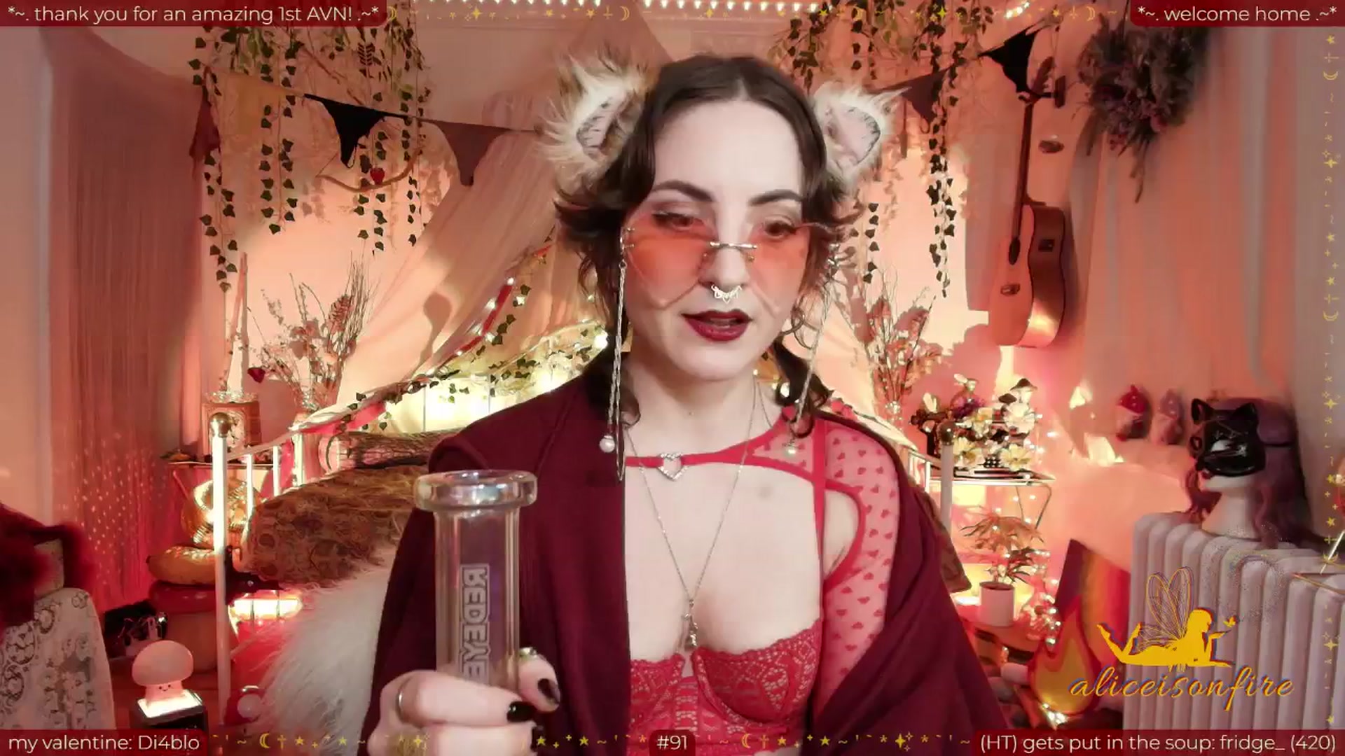 Gallery image thumbnail from aliceisonfire's myfreecams stream on, 02/02/2026, 05:07 image 15 of 20