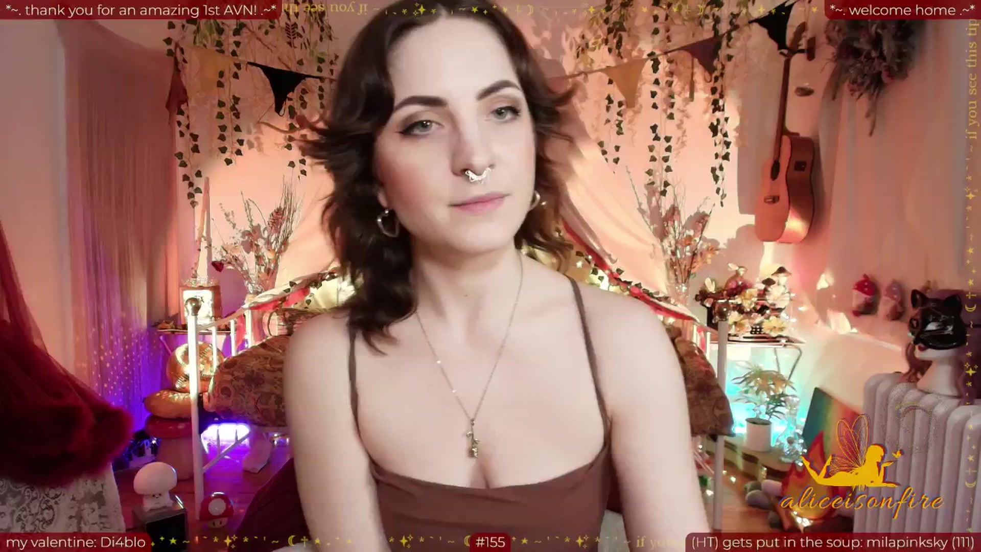 Gallery image thumbnail from aliceisonfire's myfreecams stream on, 02/03/2026, 10:01 image 5 of 20