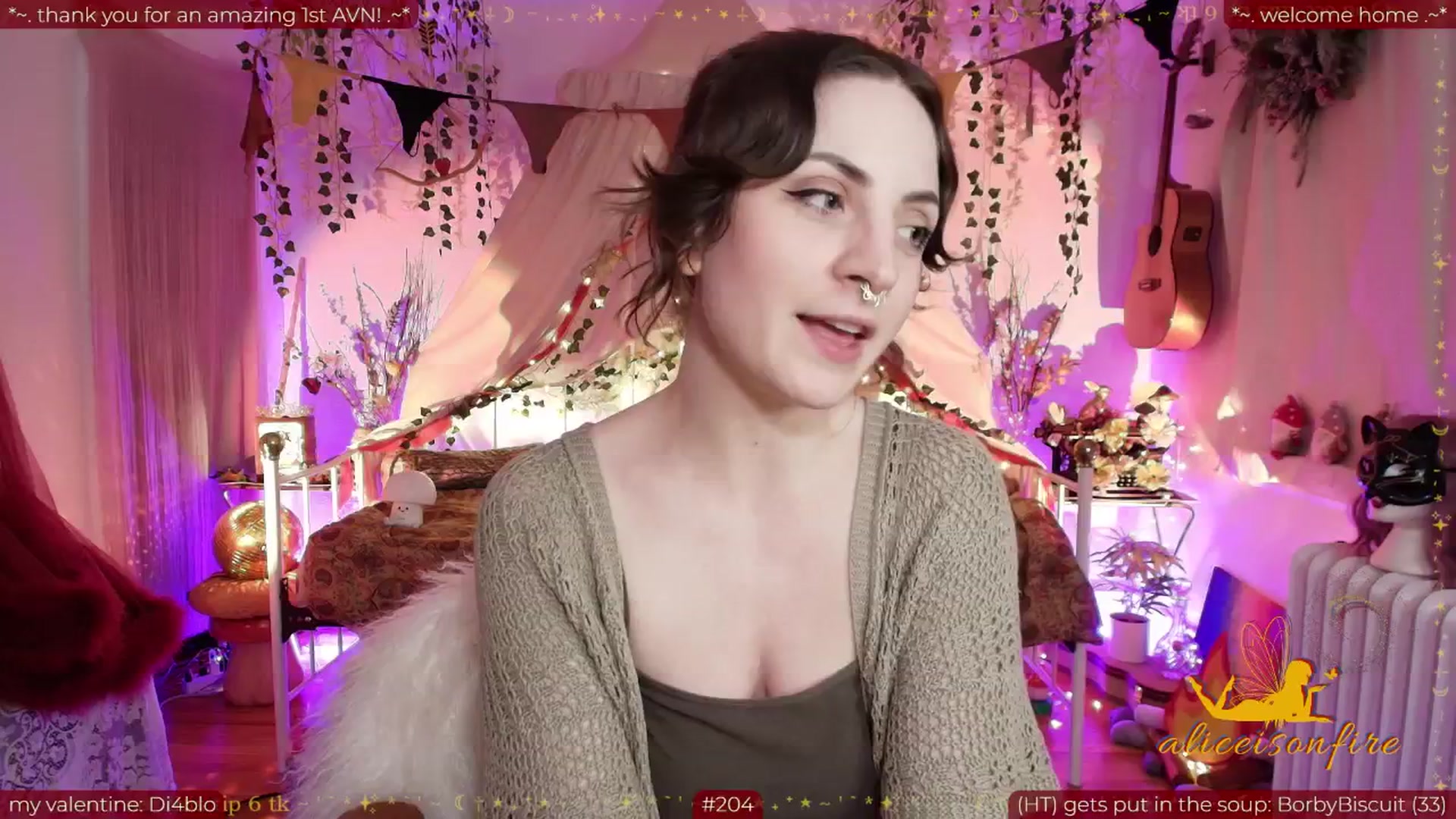 Gallery image thumbnail from aliceisonfire's myfreecams stream on, 02/04/2026, 10:08 image 2 of 20