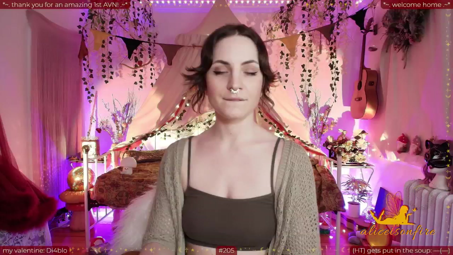 Gallery image thumbnail from aliceisonfire's myfreecams stream on, 02/04/2026, 10:08 image 1 of 20