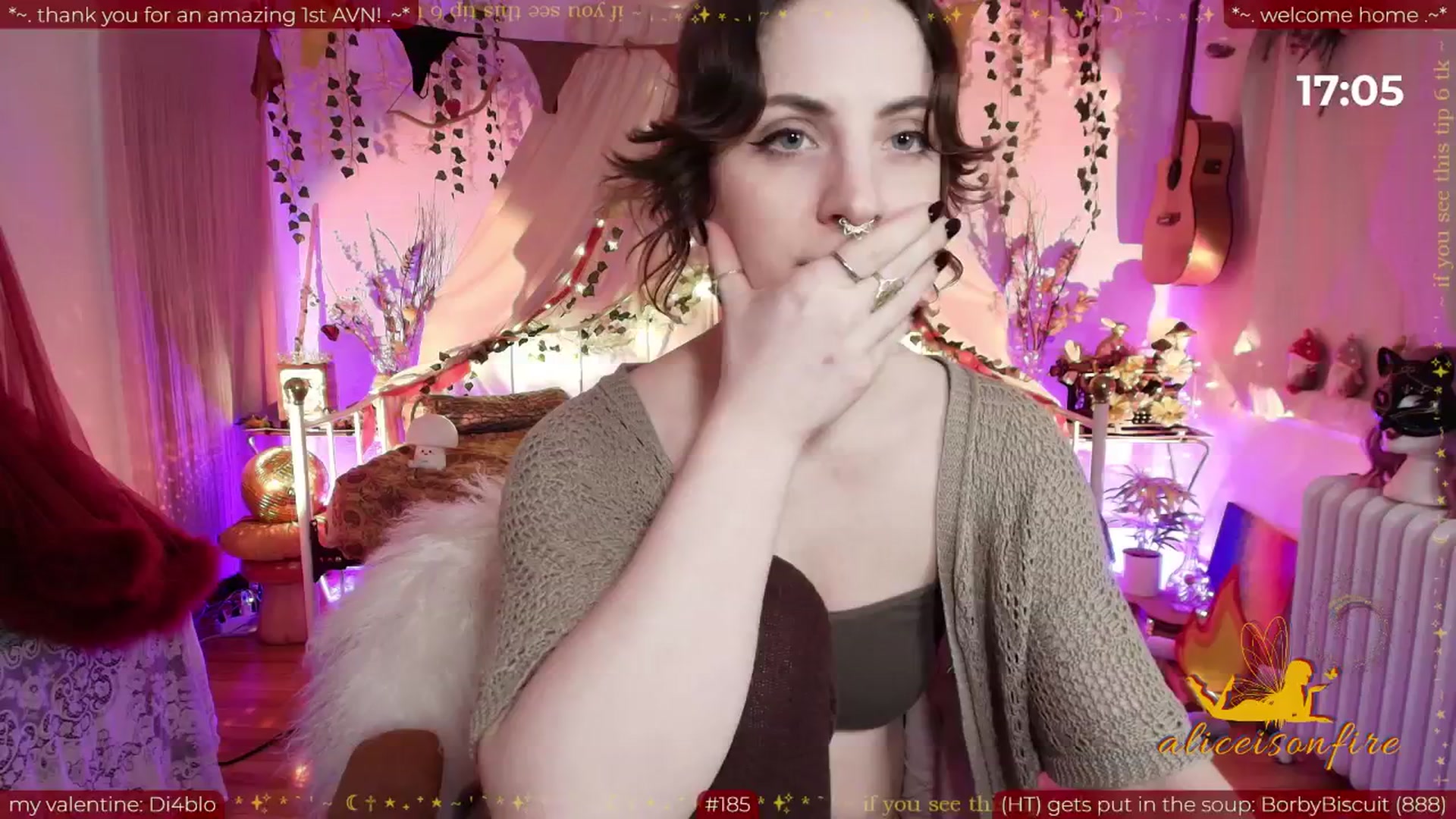 Gallery image thumbnail from aliceisonfire's myfreecams stream on, 02/04/2026, 10:08 image 4 of 20