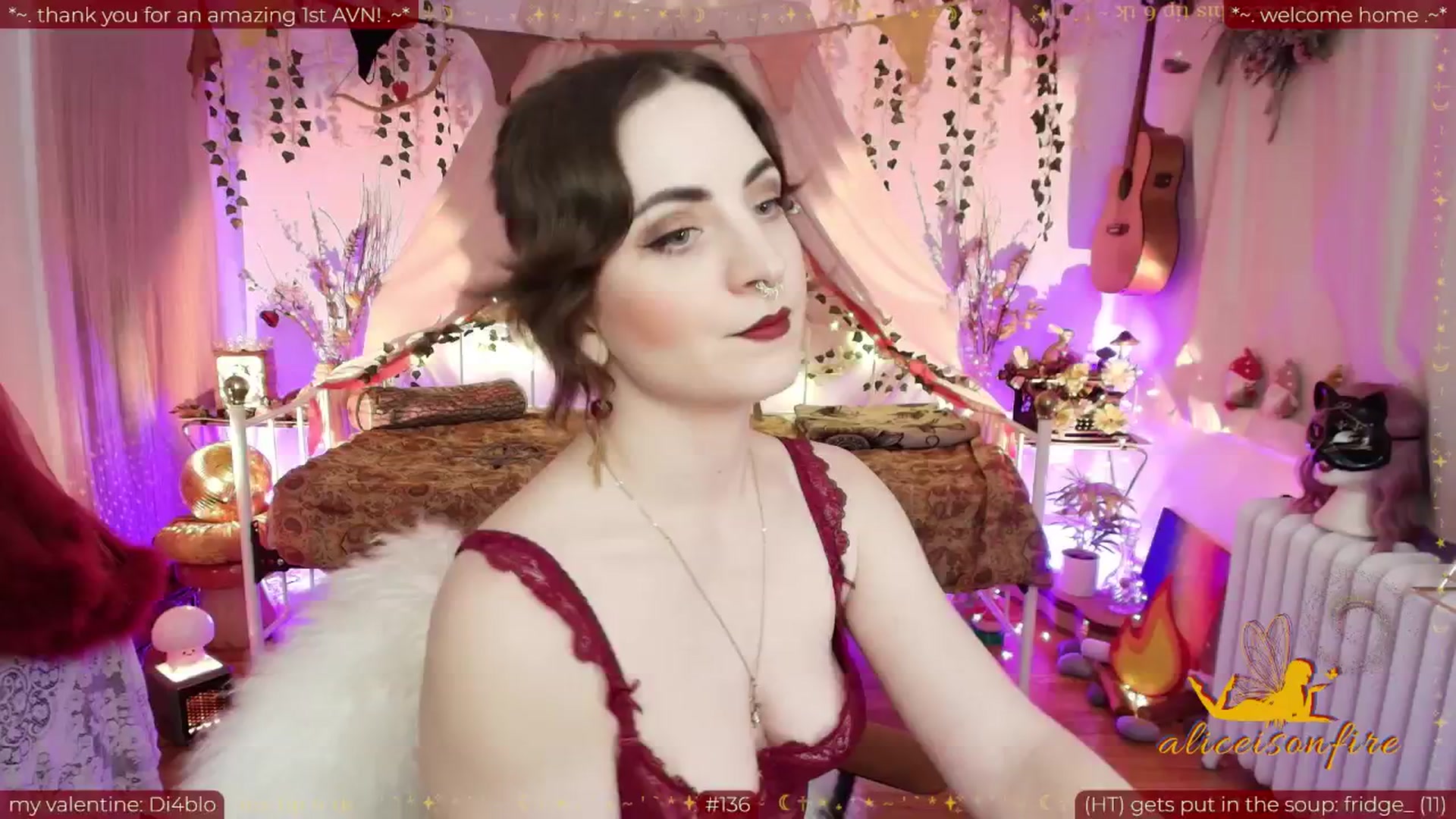 Gallery image thumbnail from aliceisonfire's myfreecams stream on, 02/05/2026, 08:29 image 4 of 20