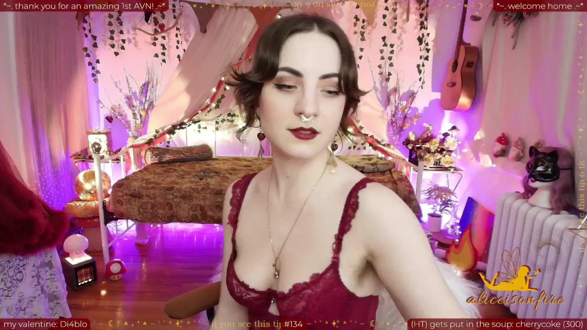 Gallery image thumbnail from aliceisonfire's myfreecams stream on, 02/05/2026, 08:29 image 20 of 20