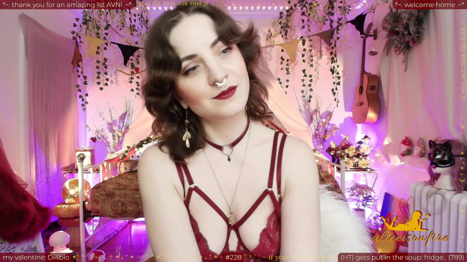 Gallery image thumbnail from aliceisonfire's myfreecams stream on, 02/07/2026, 07:55 image 17 of 20