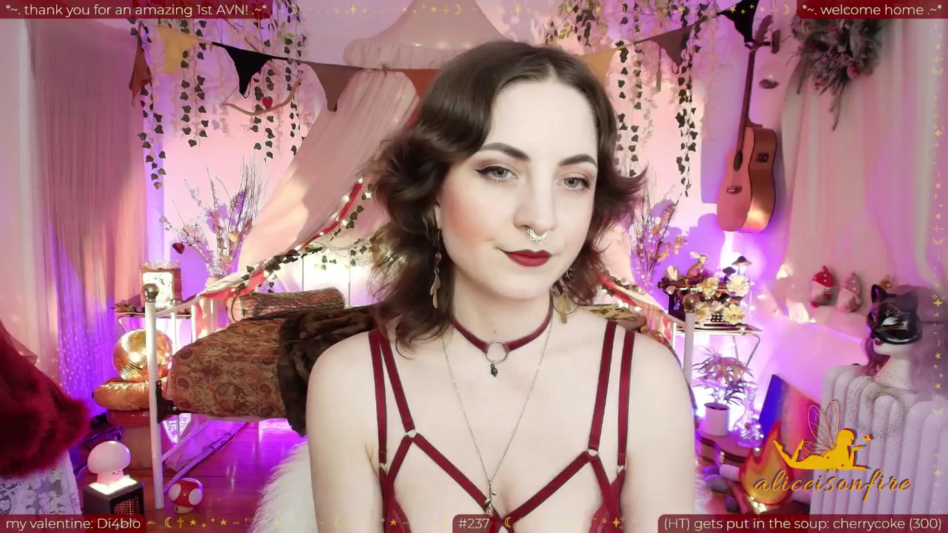 Gallery image thumbnail from aliceisonfire's myfreecams stream on, 02/07/2026, 07:55 image 2 of 20