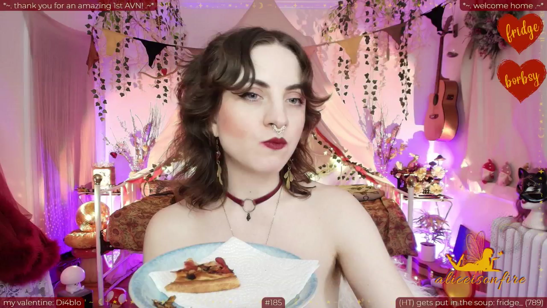 Gallery image thumbnail from aliceisonfire's myfreecams stream on, 02/07/2026, 14:34 image 1 of 20