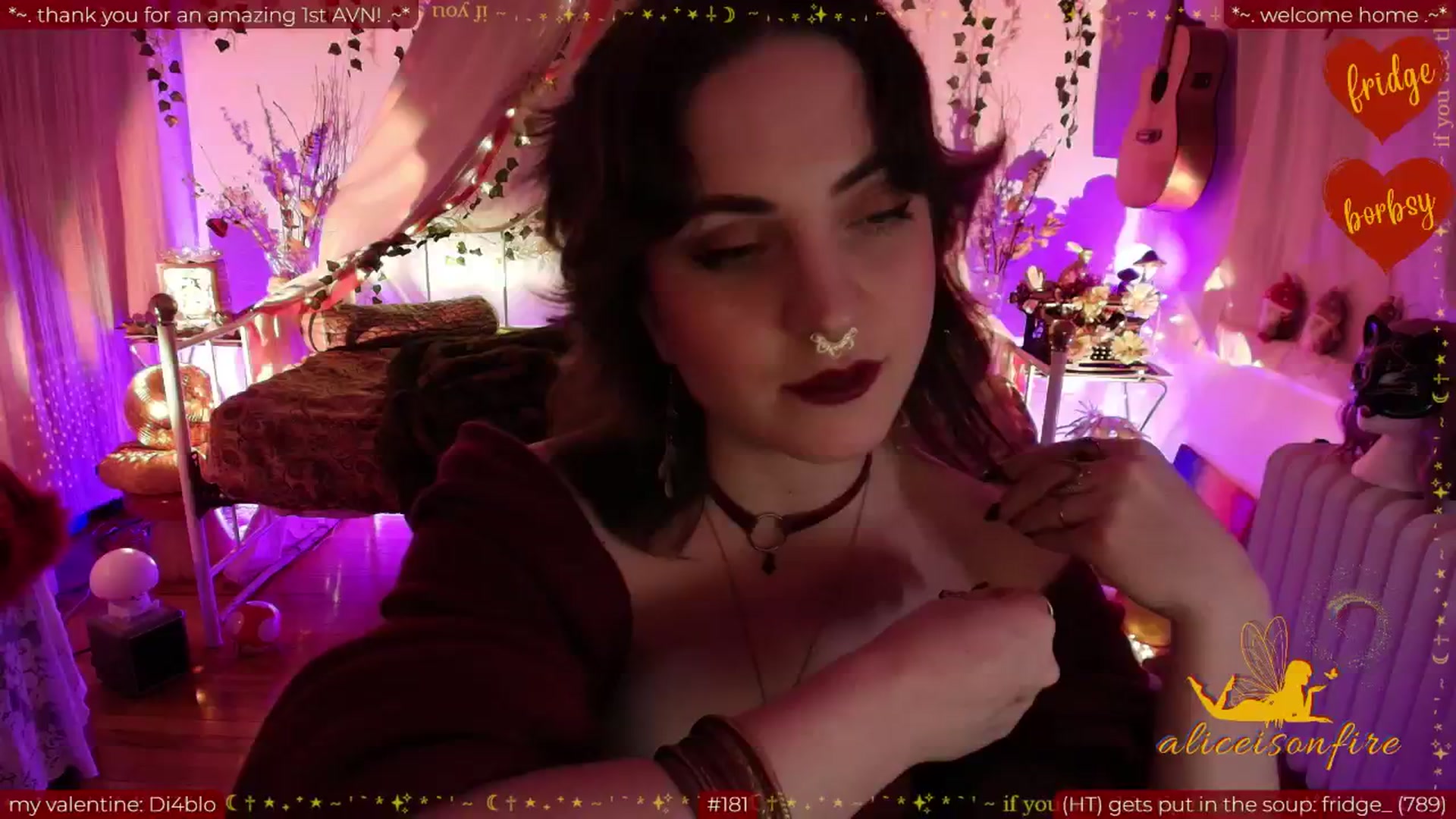 Gallery image thumbnail from aliceisonfire's myfreecams stream on, 02/07/2026, 14:34 image 20 of 20