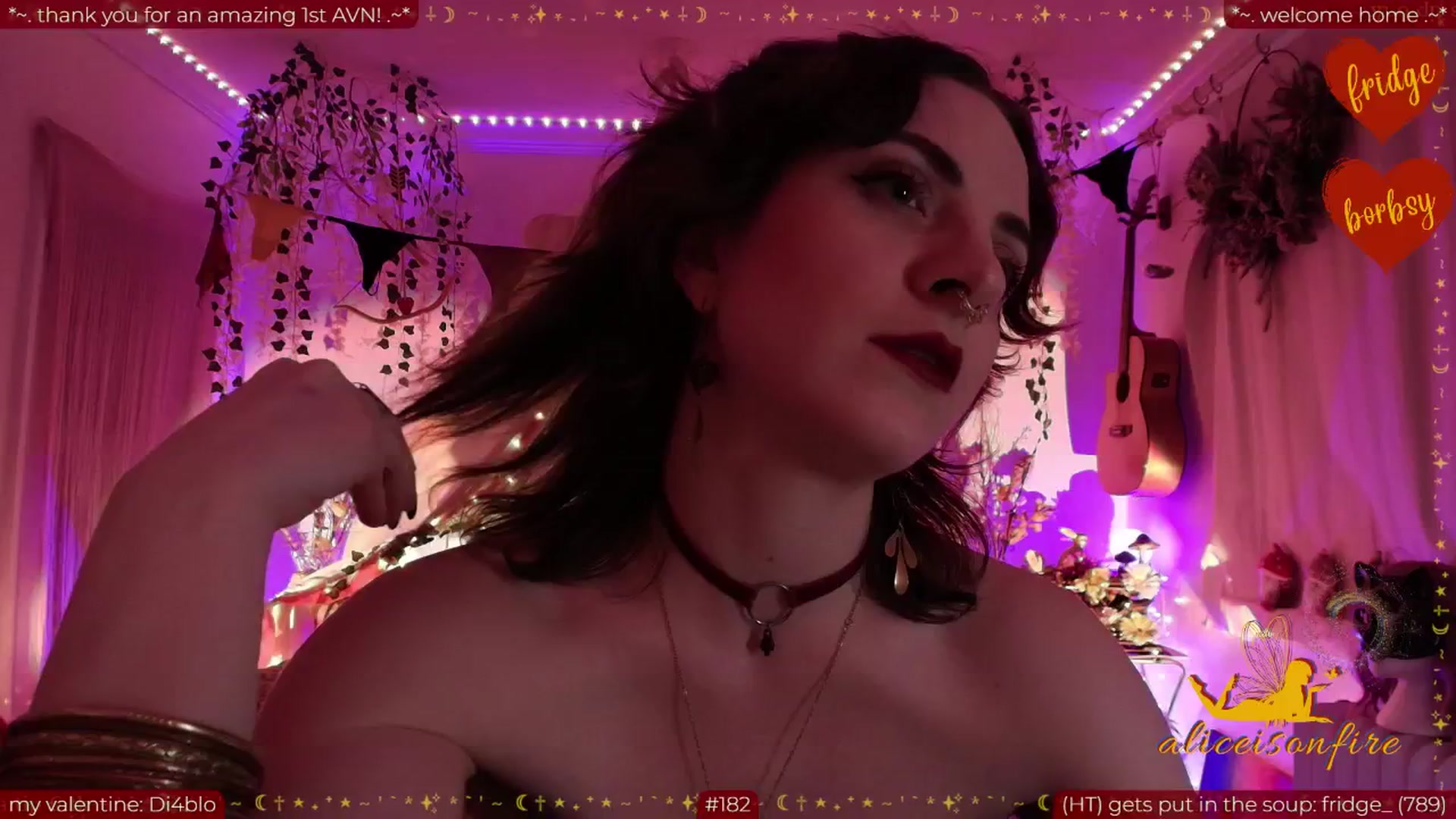 Gallery image thumbnail from aliceisonfire's myfreecams stream on, 02/07/2026, 14:34 image 15 of 20