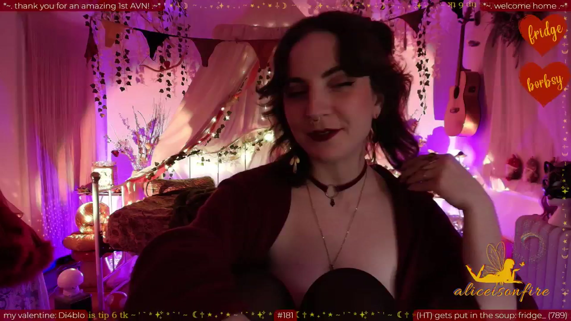 Gallery image thumbnail from aliceisonfire's myfreecams stream on, 02/07/2026, 14:34 image 19 of 20