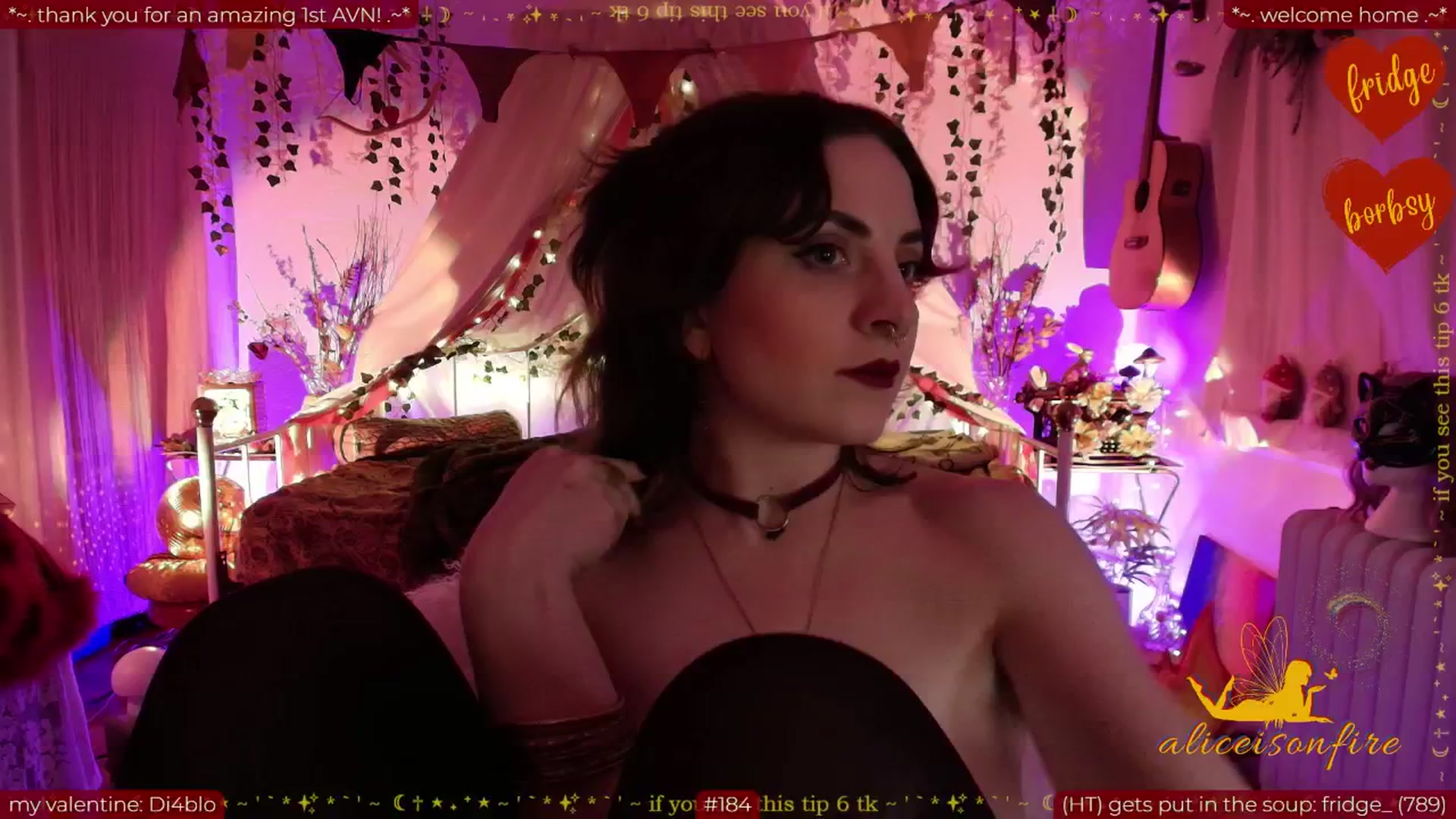 Gallery image thumbnail from aliceisonfire's myfreecams stream on, 02/07/2026, 14:34 image 14 of 20