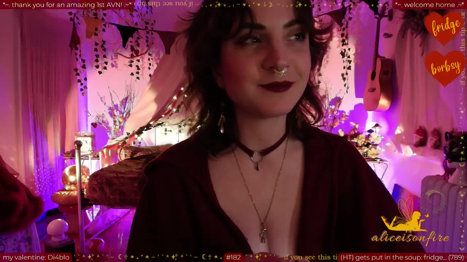 Gallery image thumbnail from aliceisonfire's myfreecams stream on, 02/07/2026, 14:34 image 18 of 20