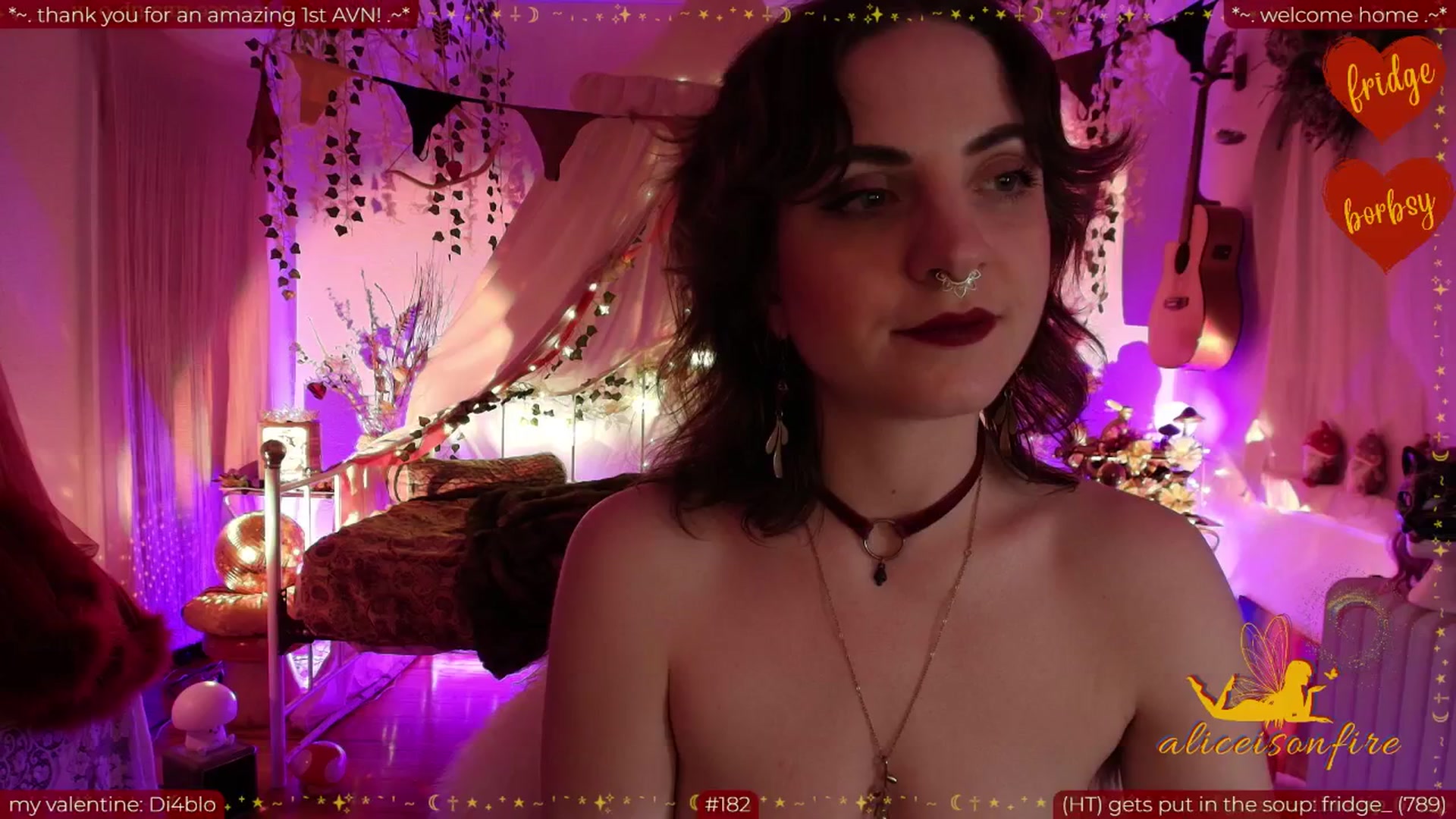 Gallery image thumbnail from aliceisonfire's myfreecams stream on, 02/07/2026, 14:34 image 9 of 20