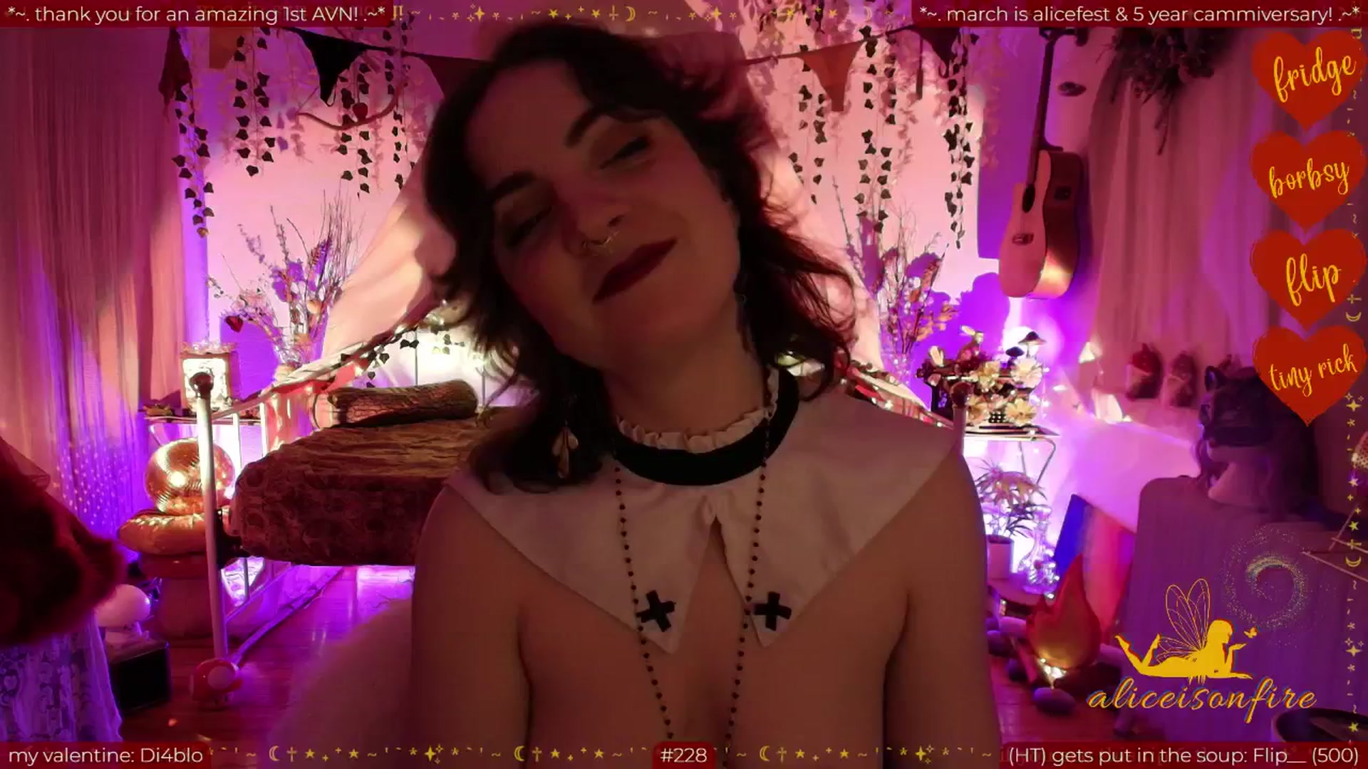 Gallery image thumbnail from aliceisonfire's myfreecams stream on, 02/09/2026, 12:10 image 14 of 20