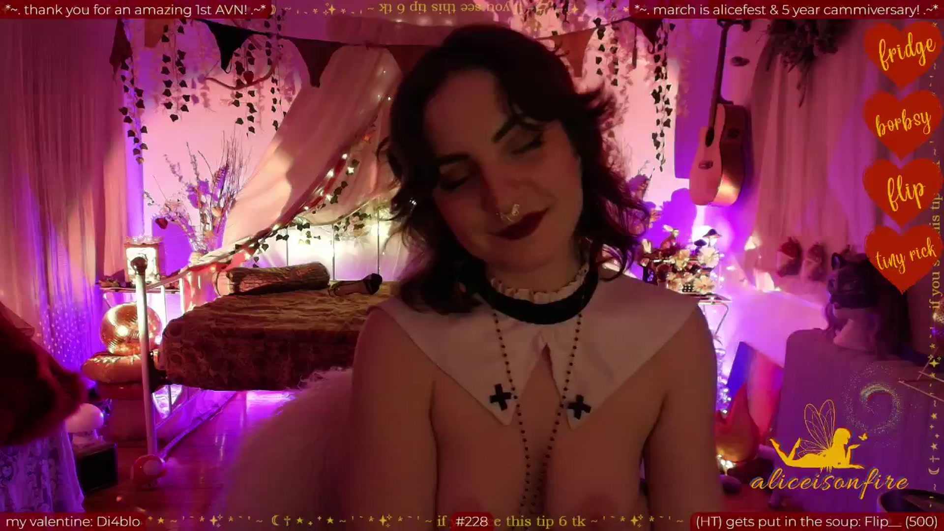 Gallery image thumbnail from aliceisonfire's myfreecams stream on, 02/09/2026, 12:10 image 12 of 20