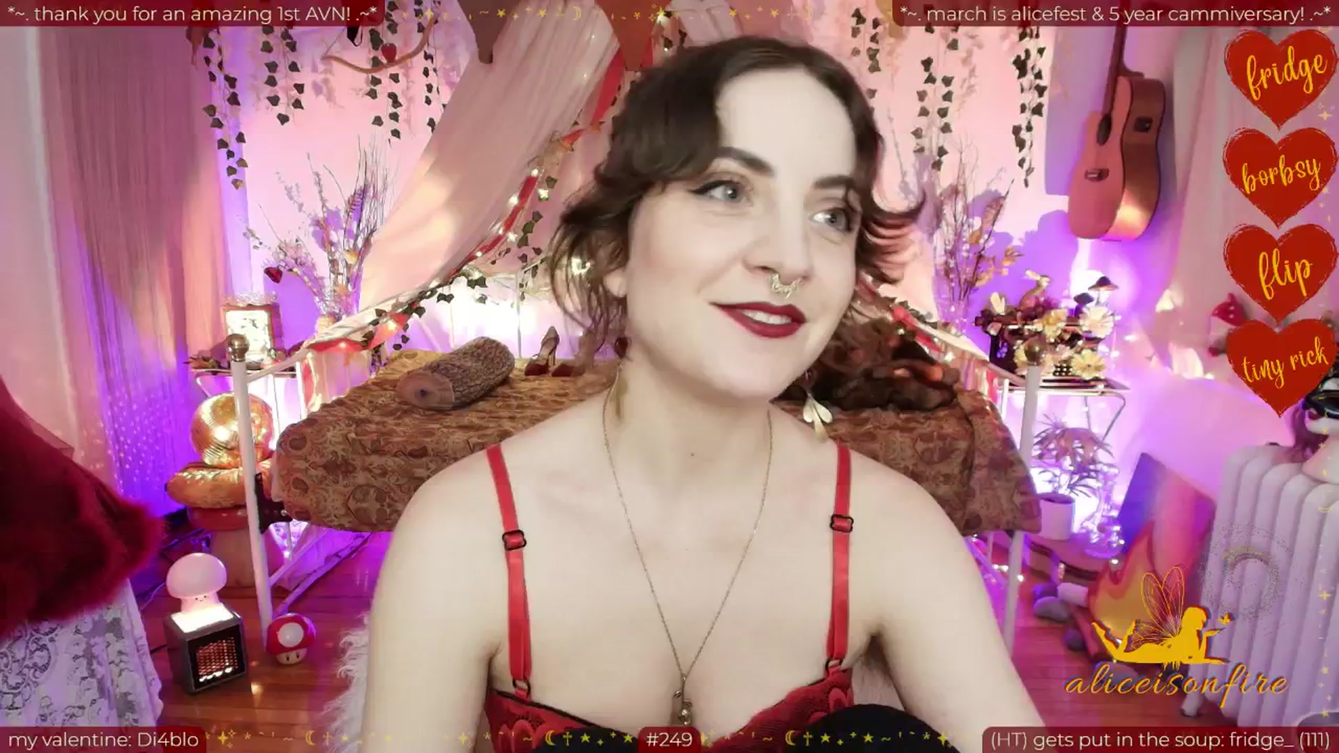 Gallery image thumbnail from aliceisonfire's myfreecams stream on, 02/10/2026, 09:03 image 16 of 20