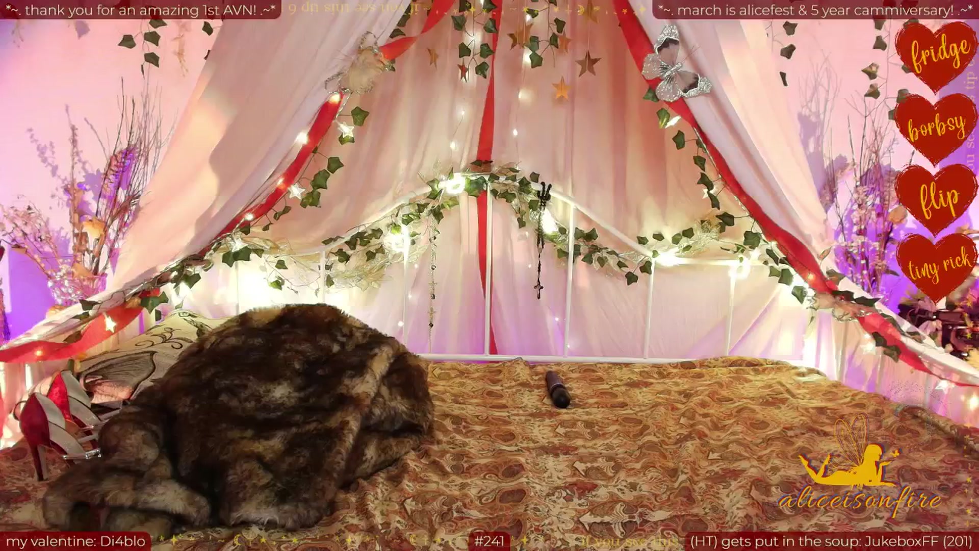 Gallery image thumbnail from aliceisonfire's myfreecams stream on, 02/10/2026, 11:14 image 10 of 20