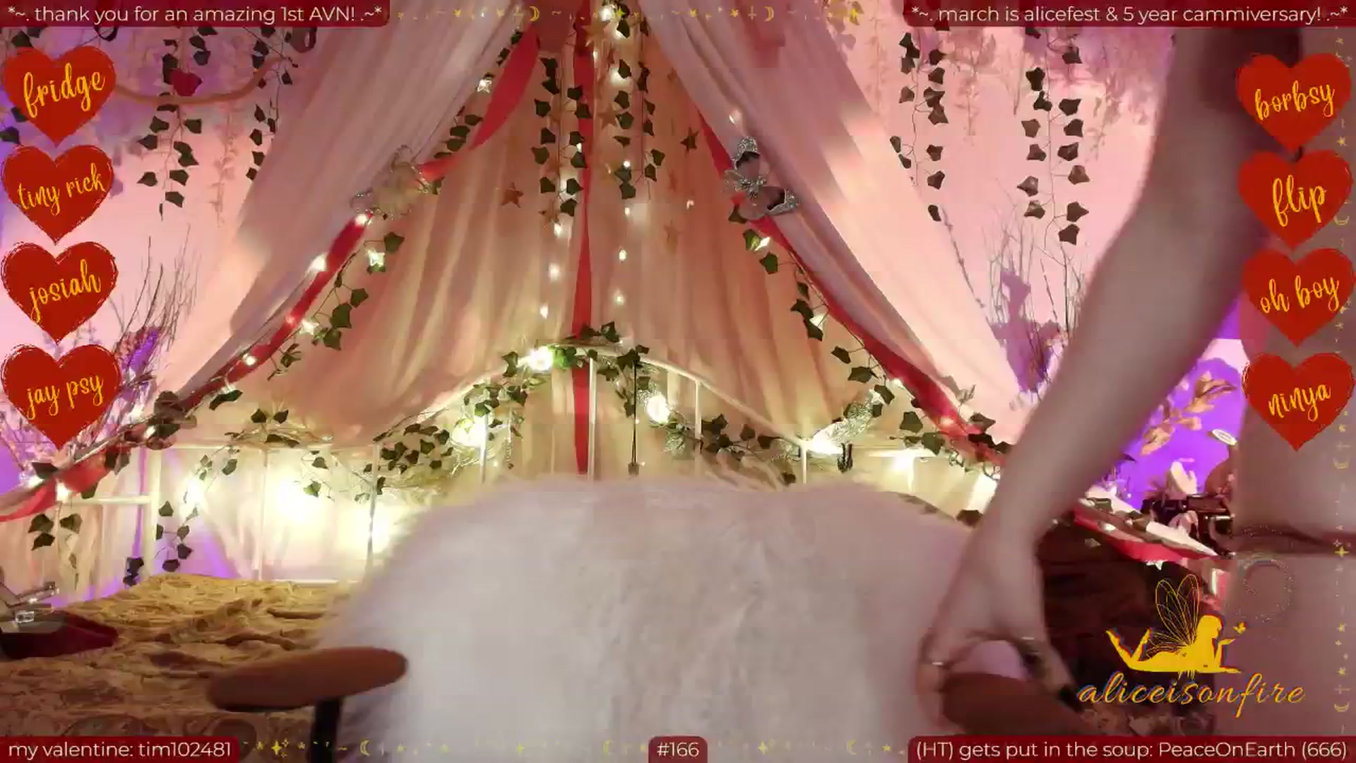 Gallery image thumbnail from aliceisonfire's myfreecams stream on, 02/16/2026, 13:20 image 20 of 20