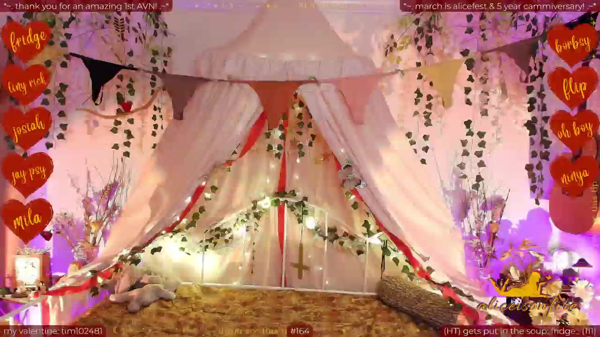 Gallery image thumbnail from aliceisonfire's myfreecams stream on, 02/17/2026, 10:01 image 10 of 20