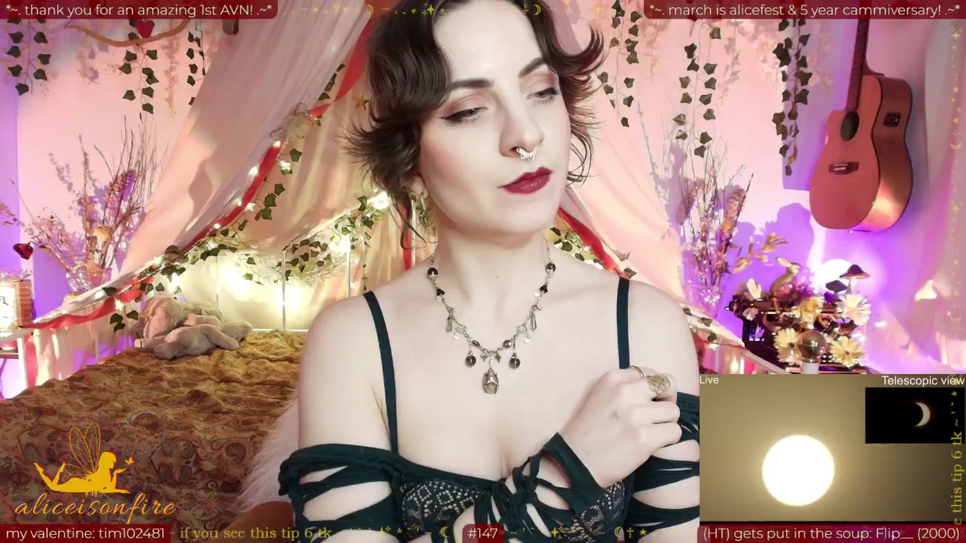 Gallery image thumbnail from aliceisonfire's myfreecams stream on, 02/17/2026, 14:03 image 7 of 20