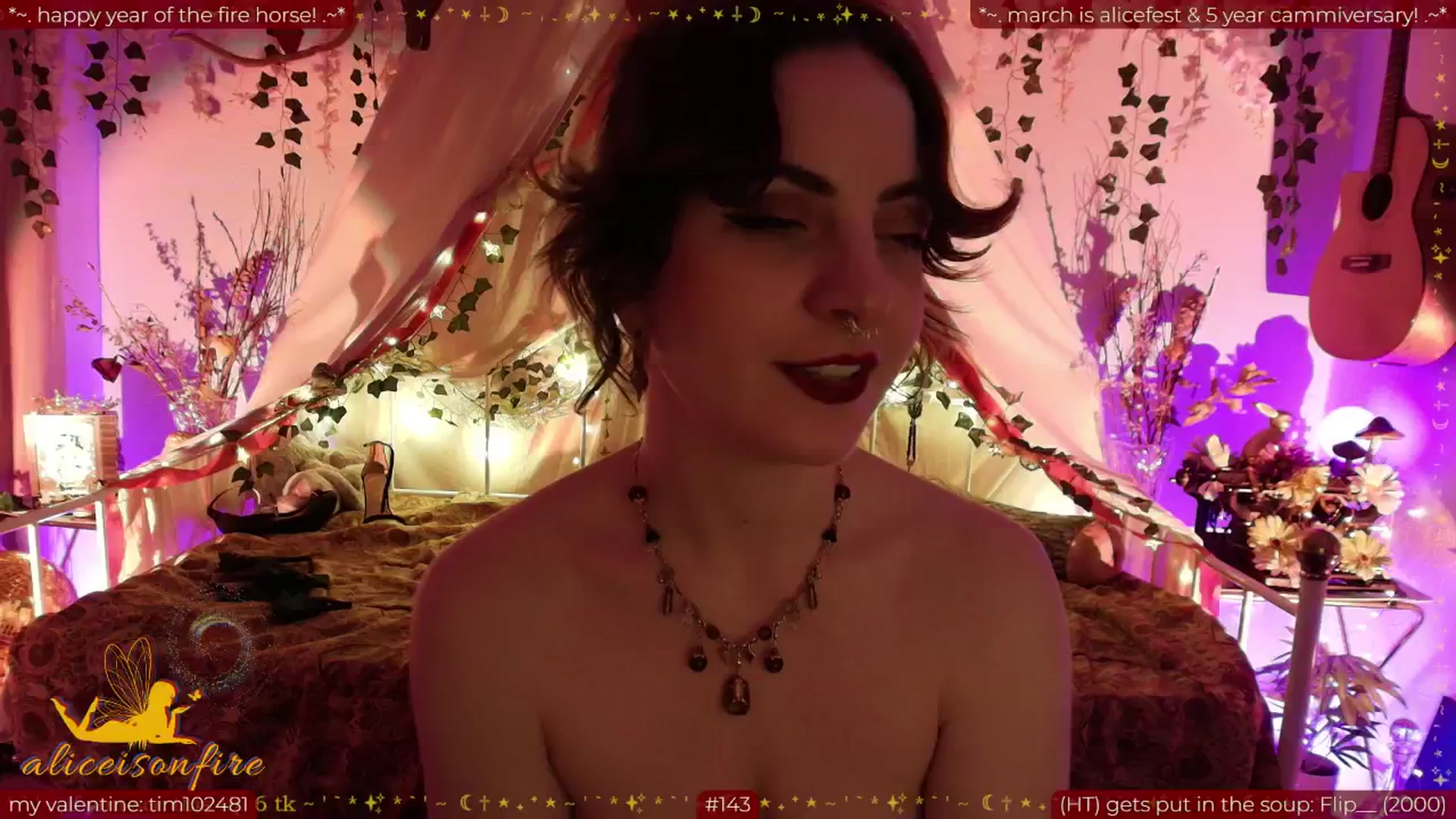 Gallery image thumbnail from aliceisonfire's myfreecams stream on, 02/17/2026, 14:22 image 14 of 20