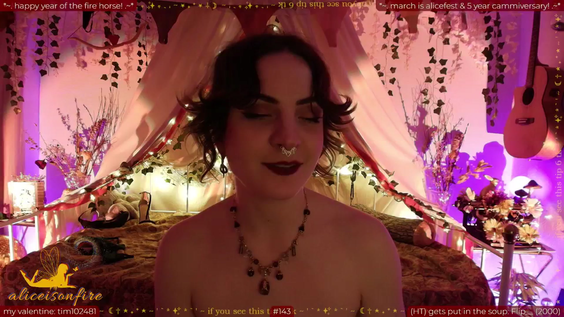 Gallery image thumbnail from aliceisonfire's myfreecams stream on, 02/17/2026, 14:22 image 20 of 20